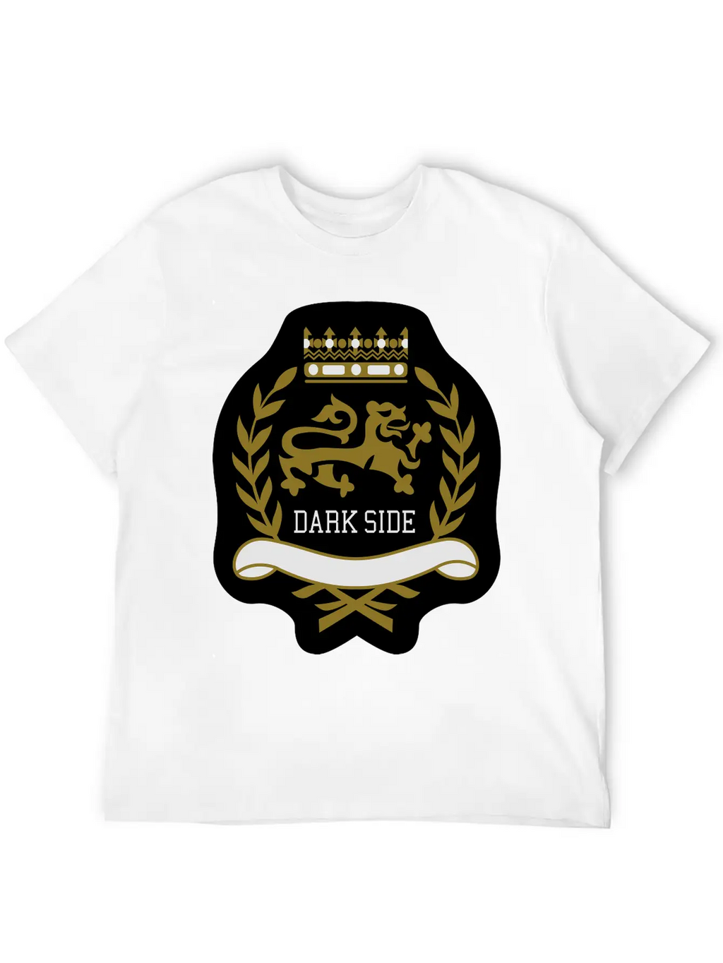 Dark Side Crest Unisex Short Sleeve Soft Cotton T-Shirt – Casual Everyday Wear