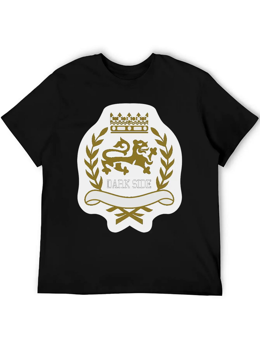 Dark Side Crest Unisex Short Sleeve Soft Cotton T-Shirt – Casual Everyday Wear