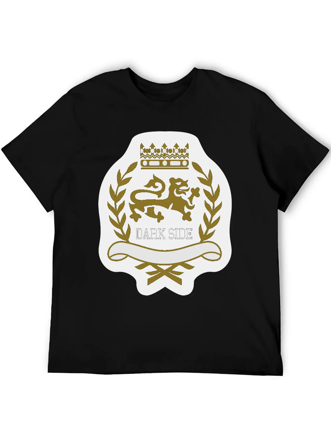 Dark Side Crest Unisex Short Sleeve Soft Cotton T-Shirt – Casual Everyday Wear