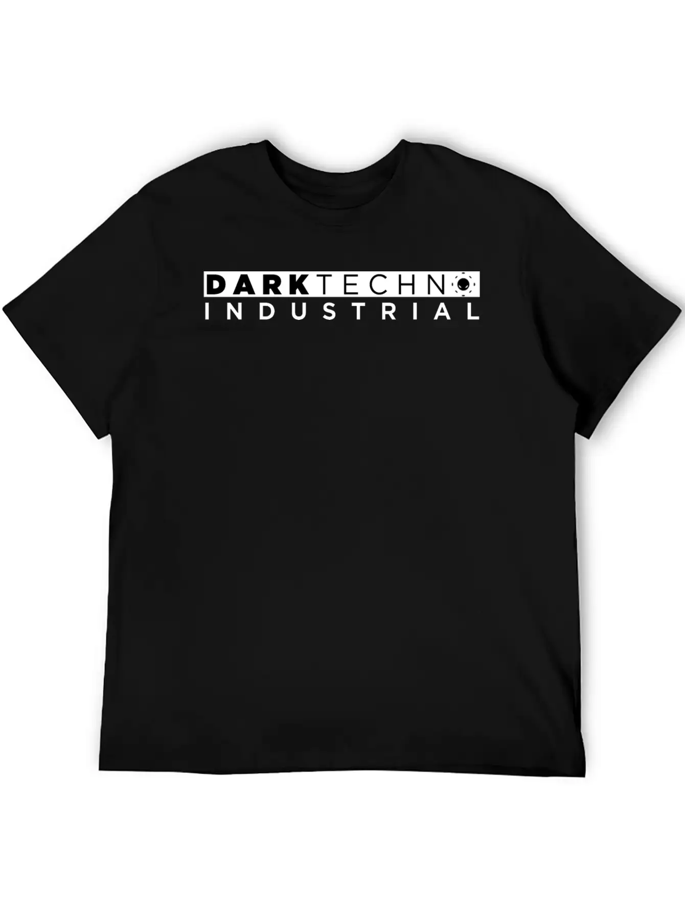 Dark Techno Industrial Breathable Soft Cotton T-Shirt – Timeless Casual Look