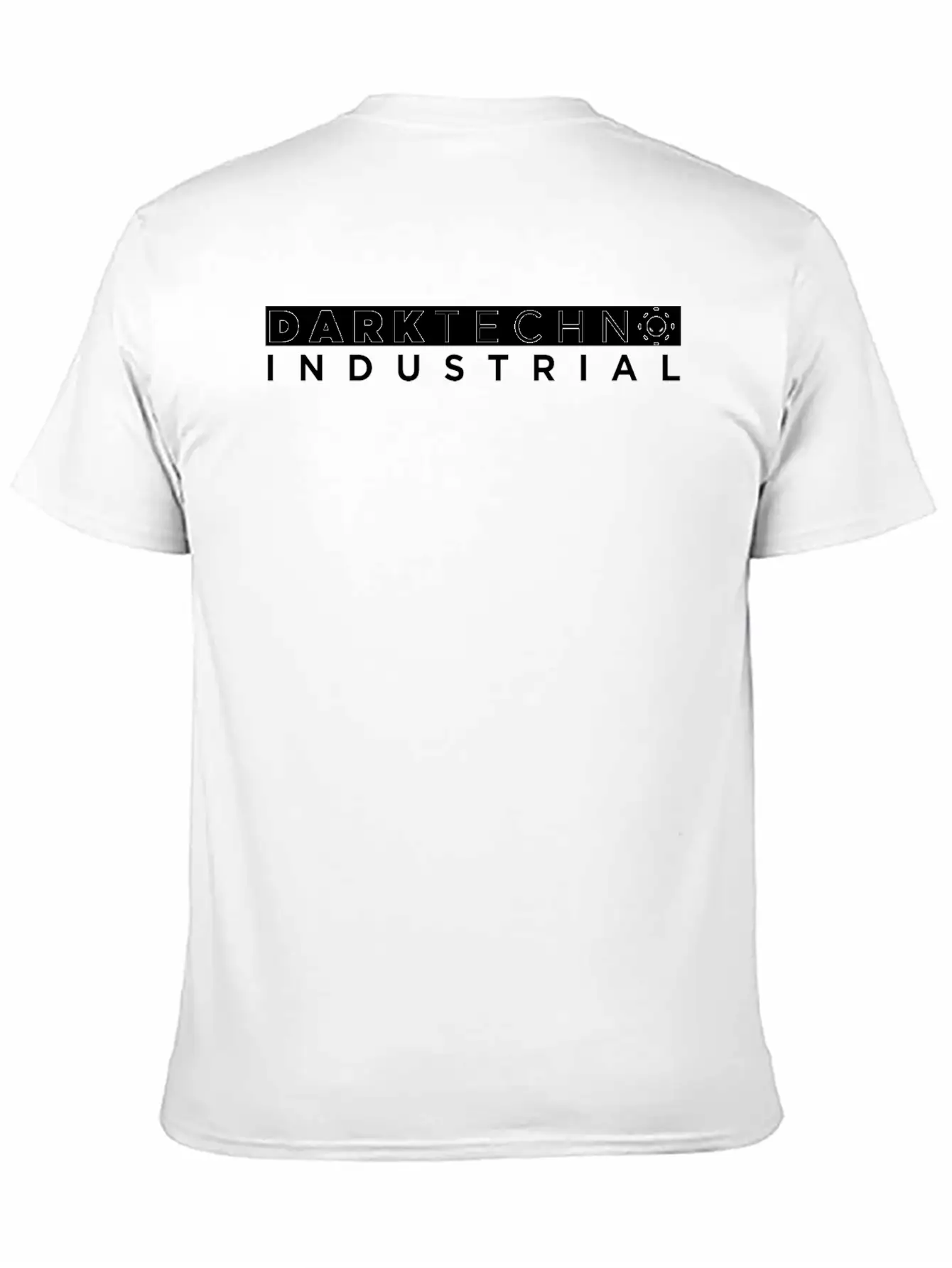 Dark Techno Industrial Breathable Soft Cotton T-Shirt – Timeless Casual Look