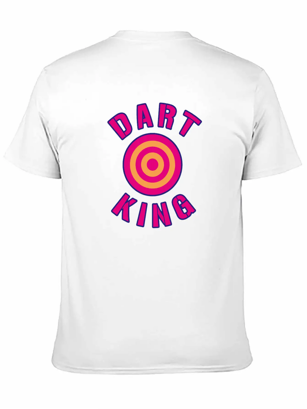 Dart King For Darts Sport Players Breathable Graphic T-Shirt – Perfect For Casual Days