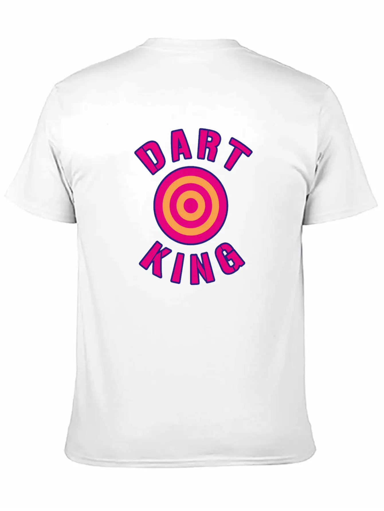 Dart King For Darts Sport Players Breathable Graphic T-Shirt – Perfect For Casual Days