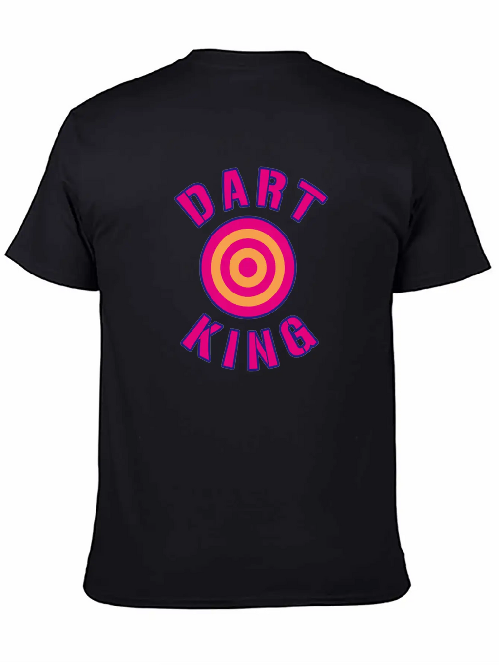 Dart King For Darts Sport Players Breathable Graphic T-Shirt – Perfect For Casual Days