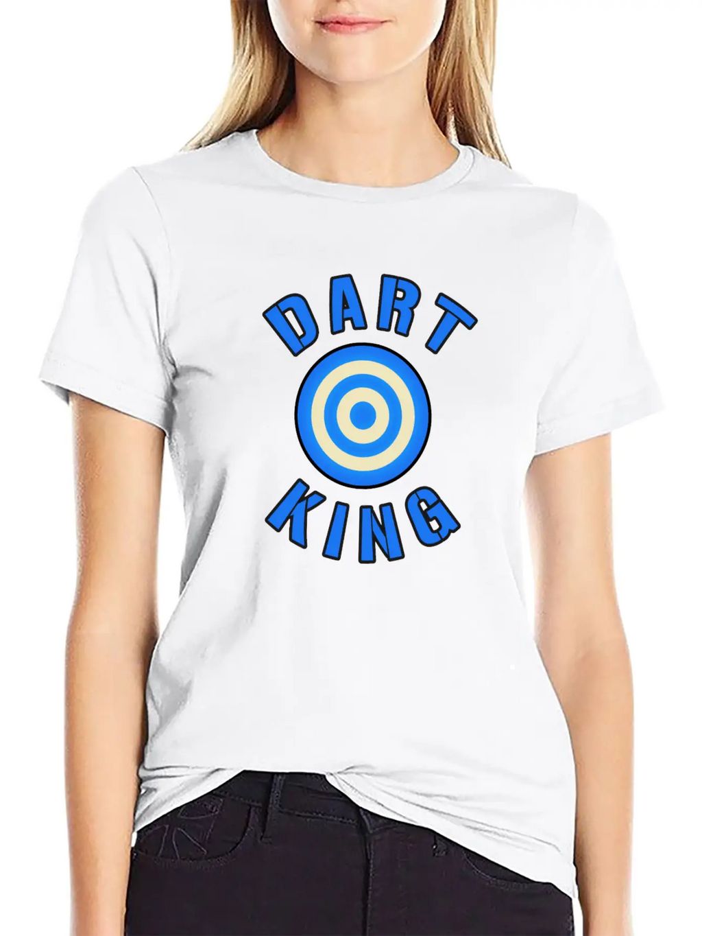 Dart King For Darts Sport Players Sports Arrow Unisex Casual T-Shirt – Clean Design For Daily Comfort