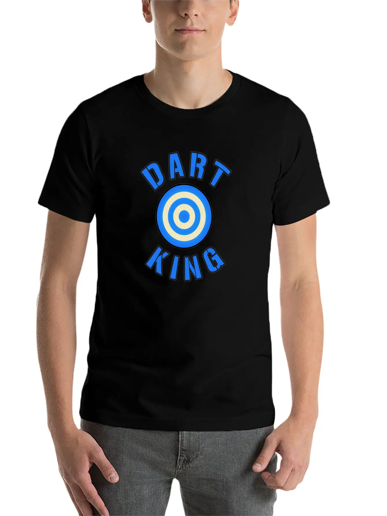 Dart King For Darts Sport Players Sports Arrow Unisex Casual T-Shirt – Clean Design For Daily Comfort