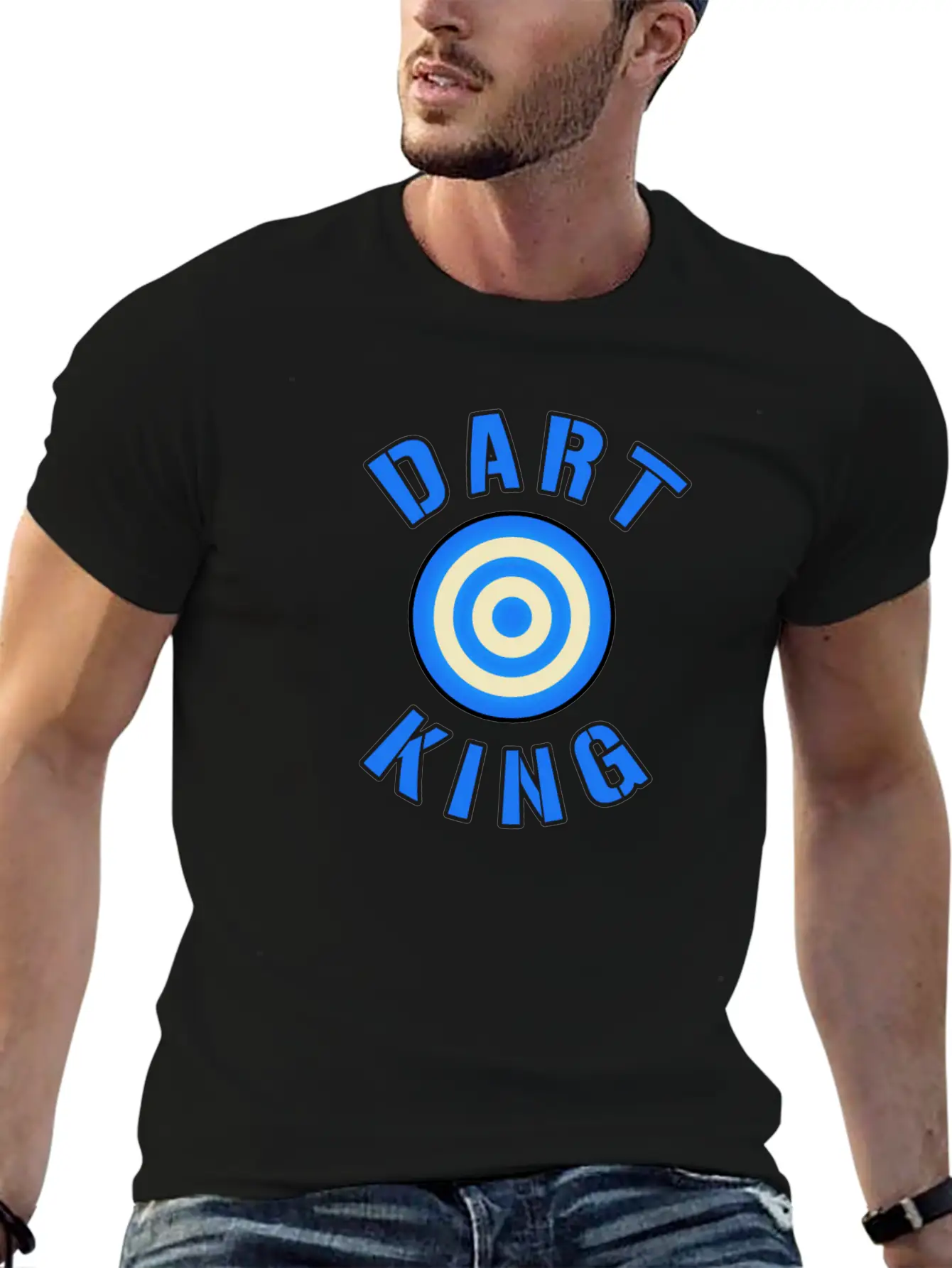 Dart King For Darts Sport Players Sports Arrow Unisex Casual T-Shirt – Clean Design For Daily Comfort