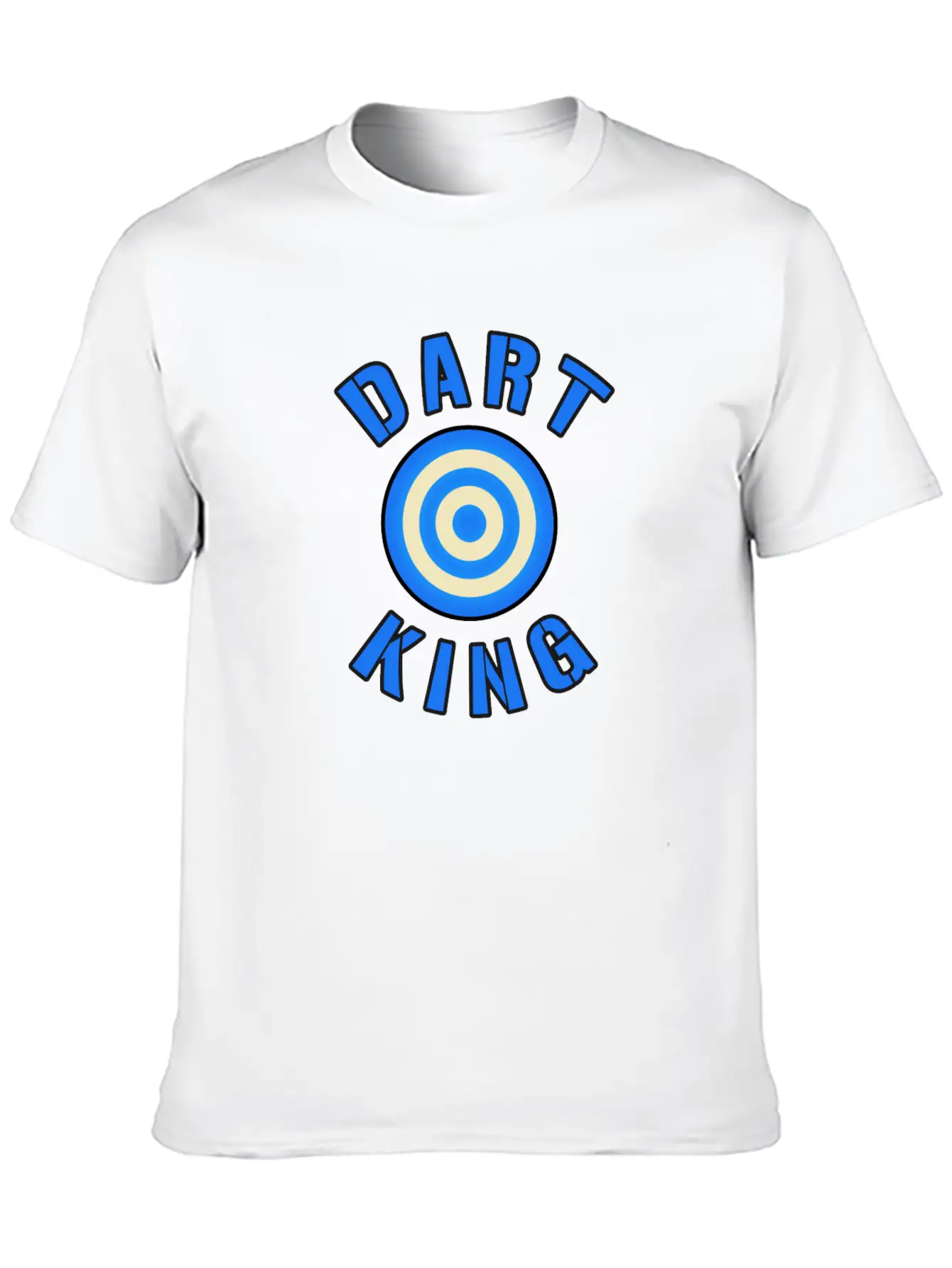 Dart King For Darts Sport Players Sports Arrow Unisex Casual T-Shirt – Clean Design For Daily Comfort
