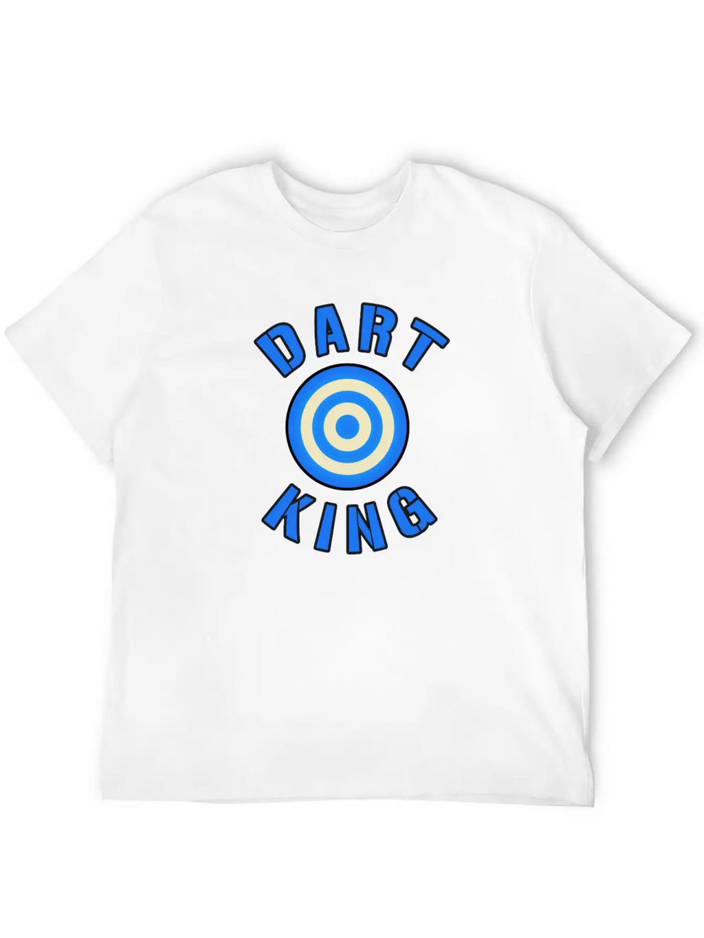 Dart King For Darts Sport Players Sports Arrow Unisex Casual T-Shirt – Clean Design For Daily Comfort