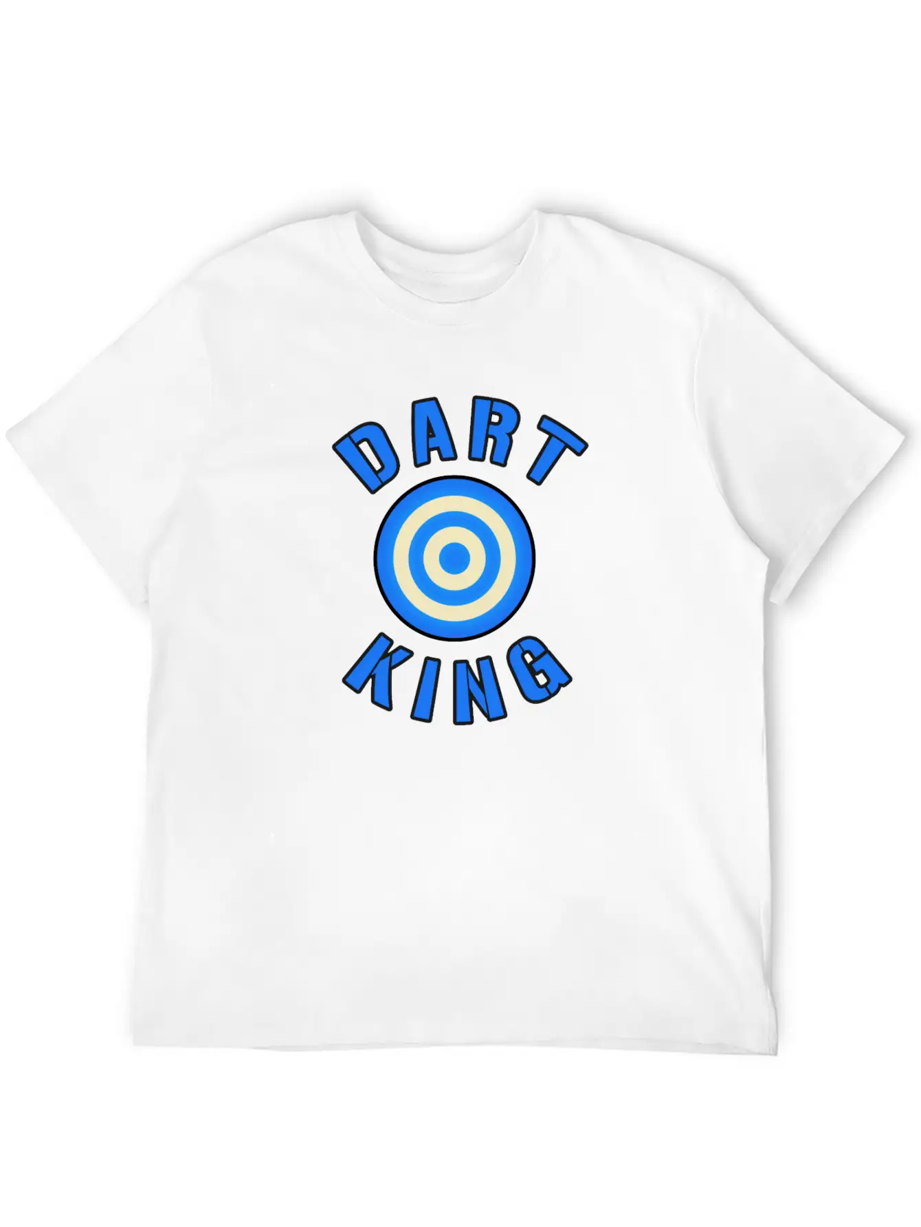 Dart King For Darts Sport Players Sports Arrow Unisex Casual T-Shirt – Clean Design For Daily Comfort