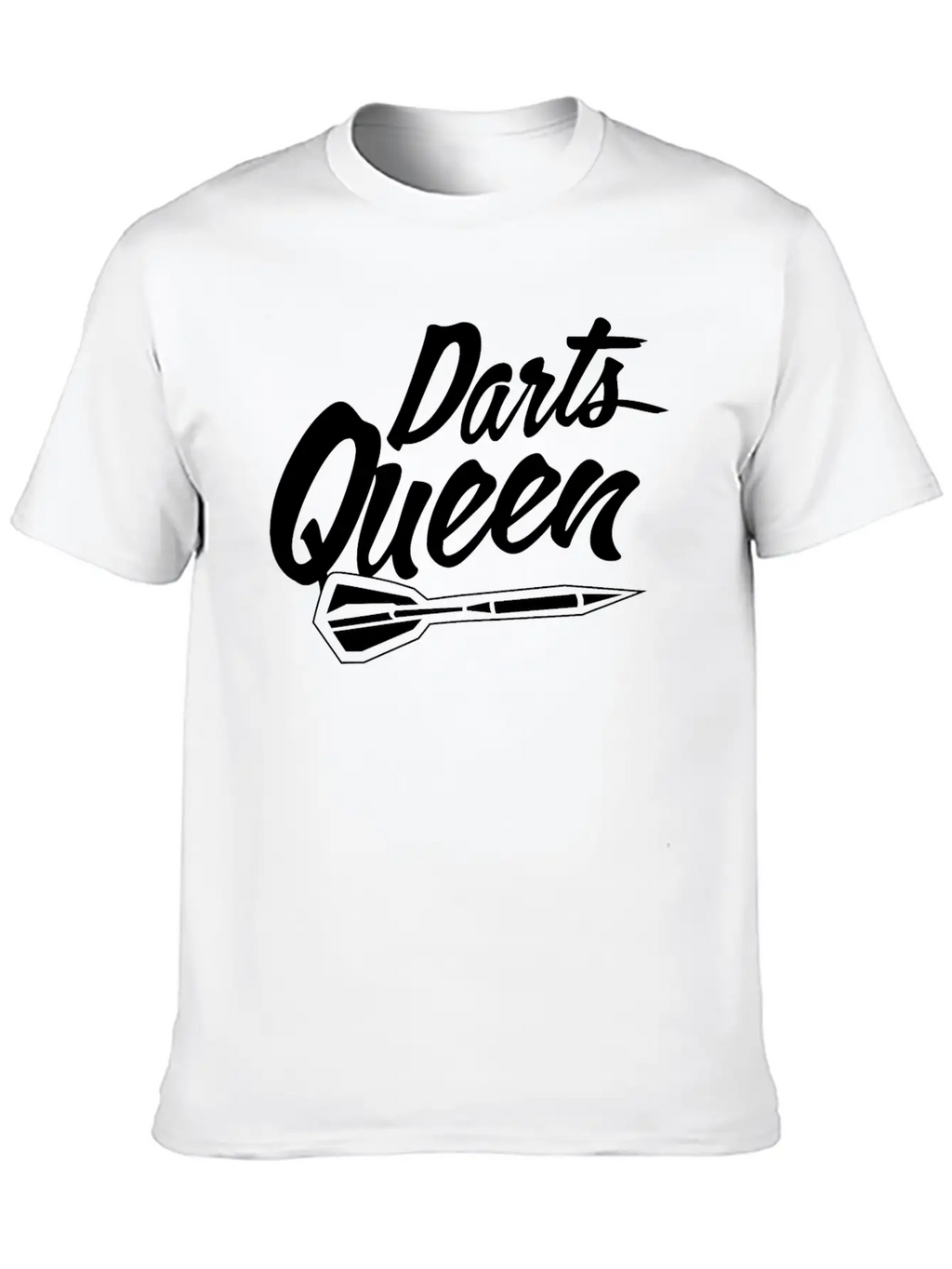 Darts Queen Darts League Dart Player Essential Cotton Tee For Daily Outfits – Unisex Style