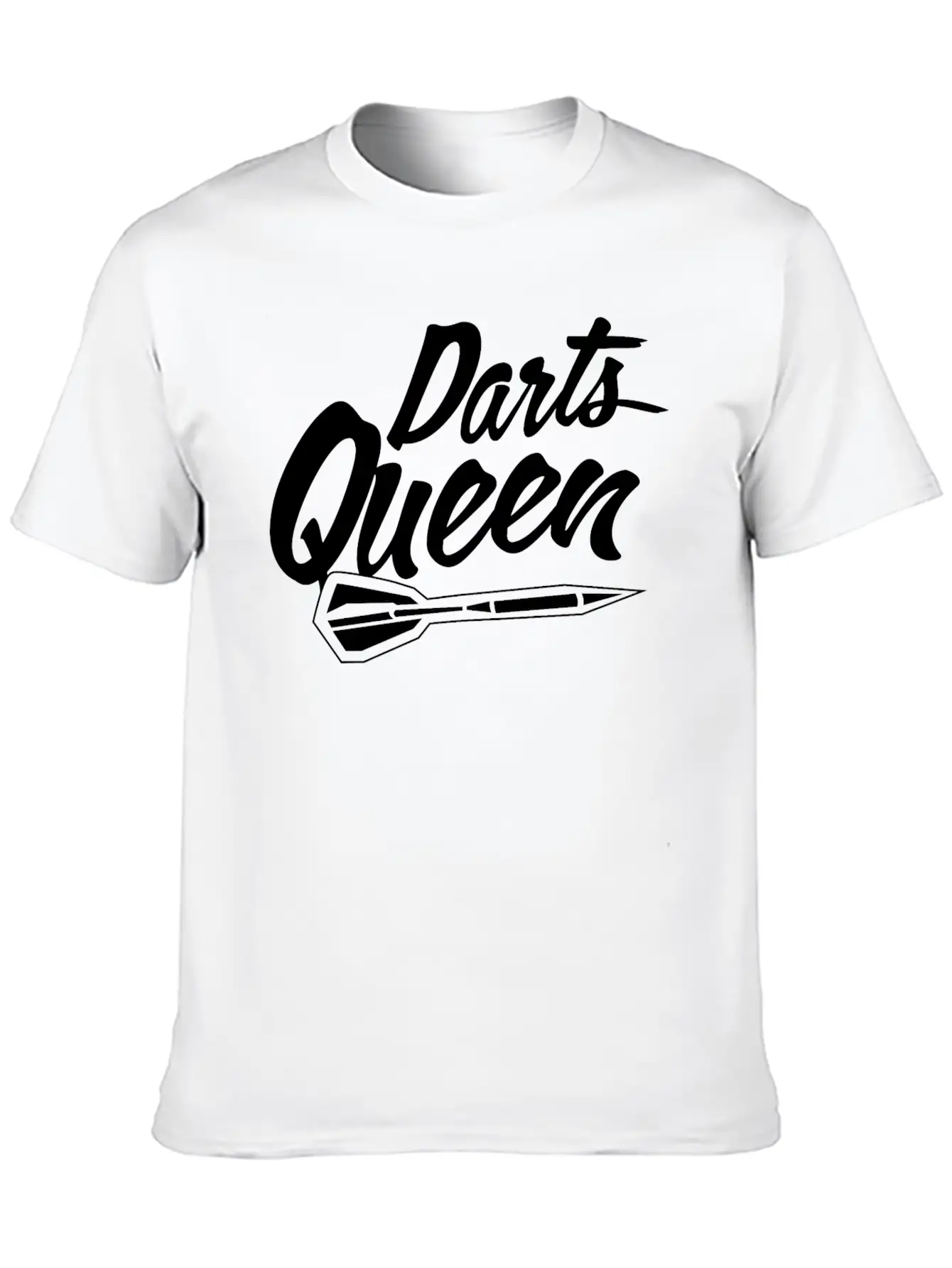 Darts Queen Darts League Dart Player Essential Cotton Tee For Daily Outfits – Unisex Style
