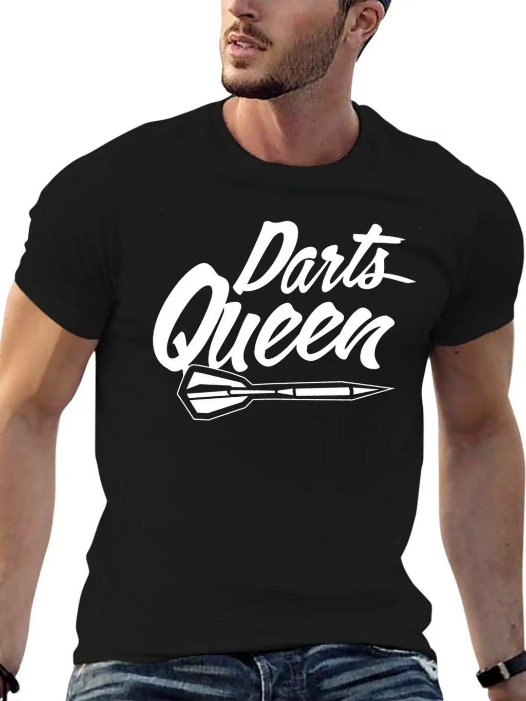 Darts Queen Darts League Dart Player Essential Cotton Tee For Daily Outfits – Unisex Style