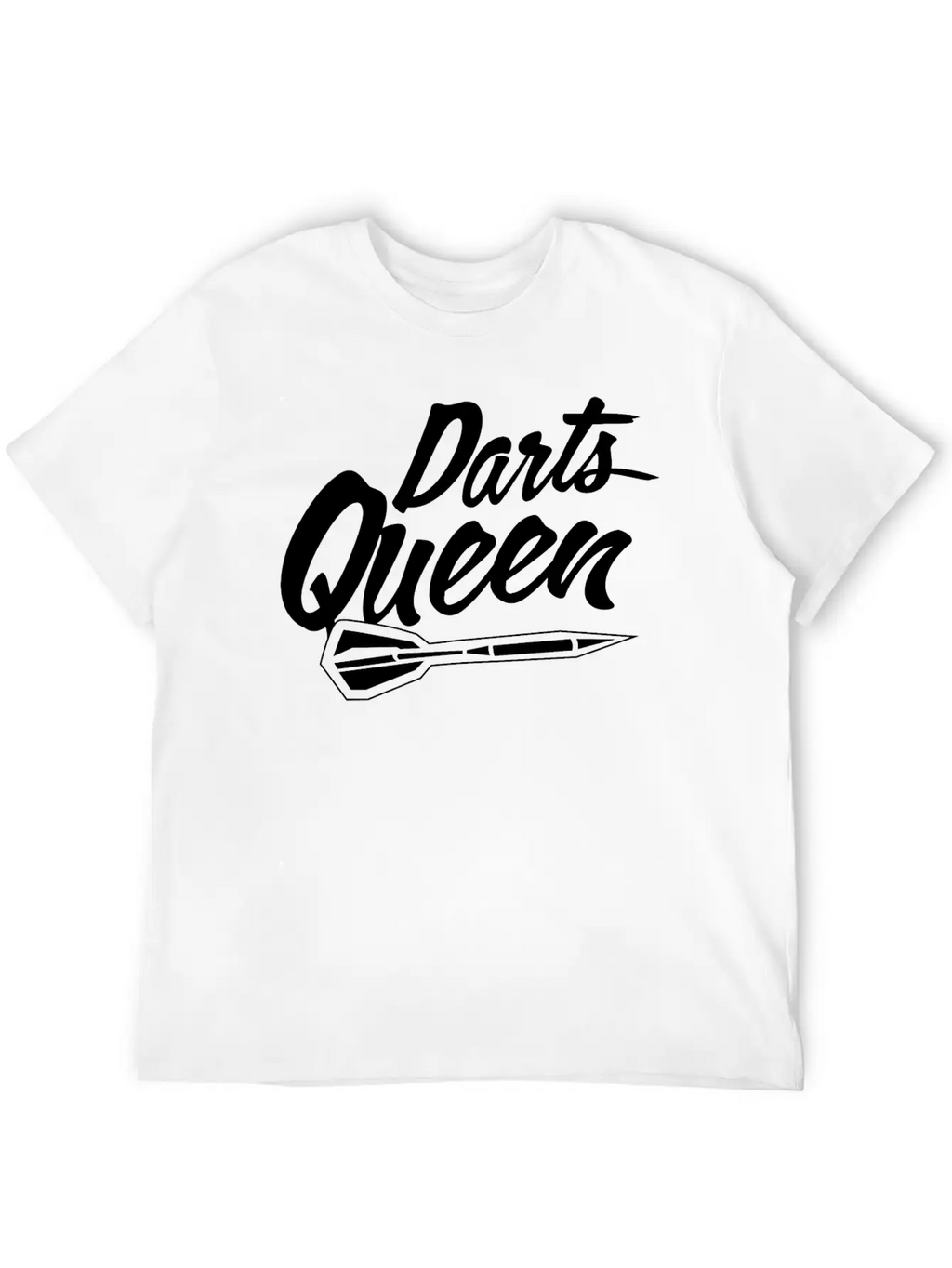 Darts Queen Darts League Dart Player Essential Cotton Tee For Daily Outfits – Unisex Style