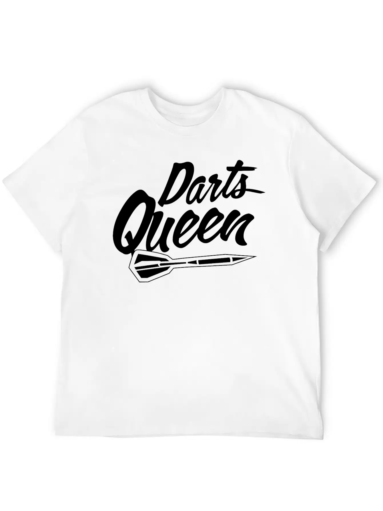 Darts Queen Darts League Dart Player Essential Cotton Tee For Daily Outfits – Unisex Style