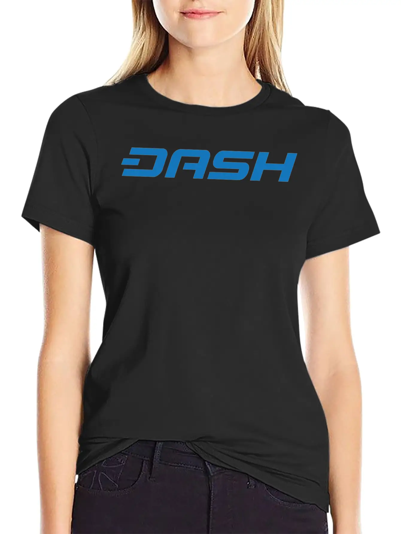 Dash Logo 1 Essential Cotton Tee For Daily Outfits – Unisex Style
