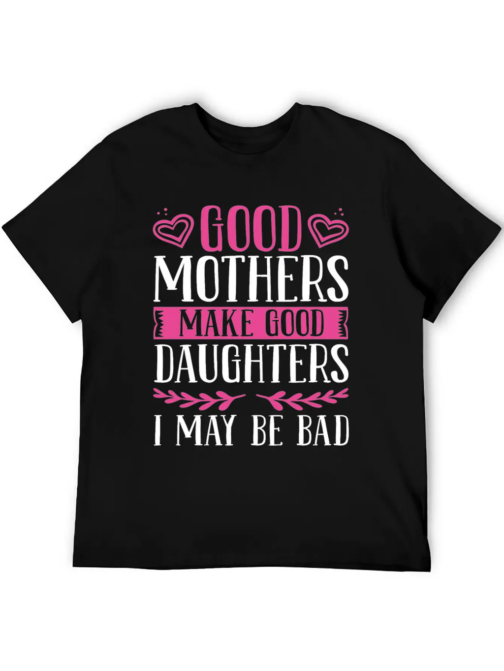 Daughter For Mom Mother And Daughter Matching Unisex Short Sleeve Soft Cotton T-Shirt – Casual Everyday Wear