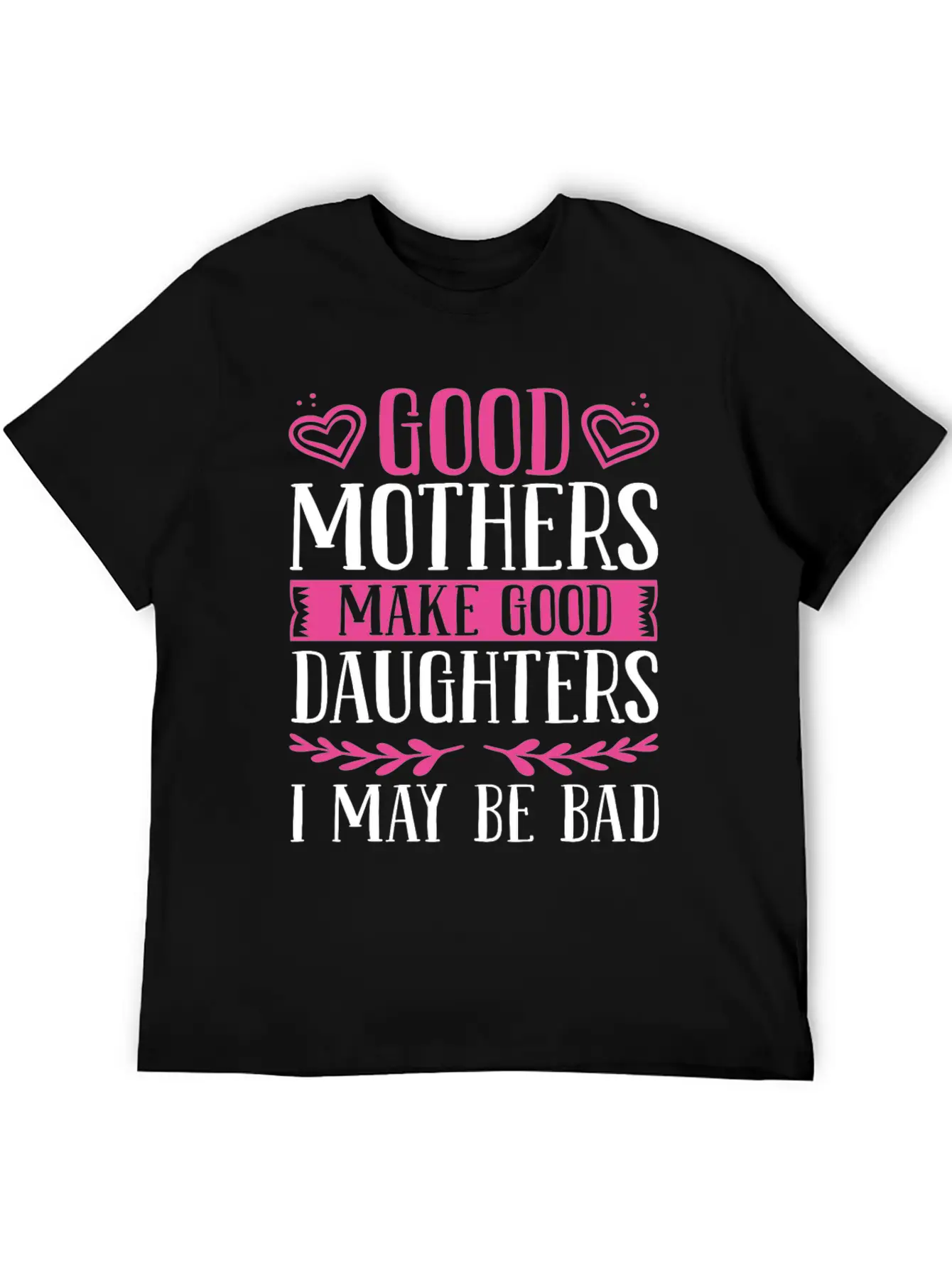 Daughter For Mom Mother And Daughter Matching Unisex Short Sleeve Soft Cotton T-Shirt – Casual Everyday Wear