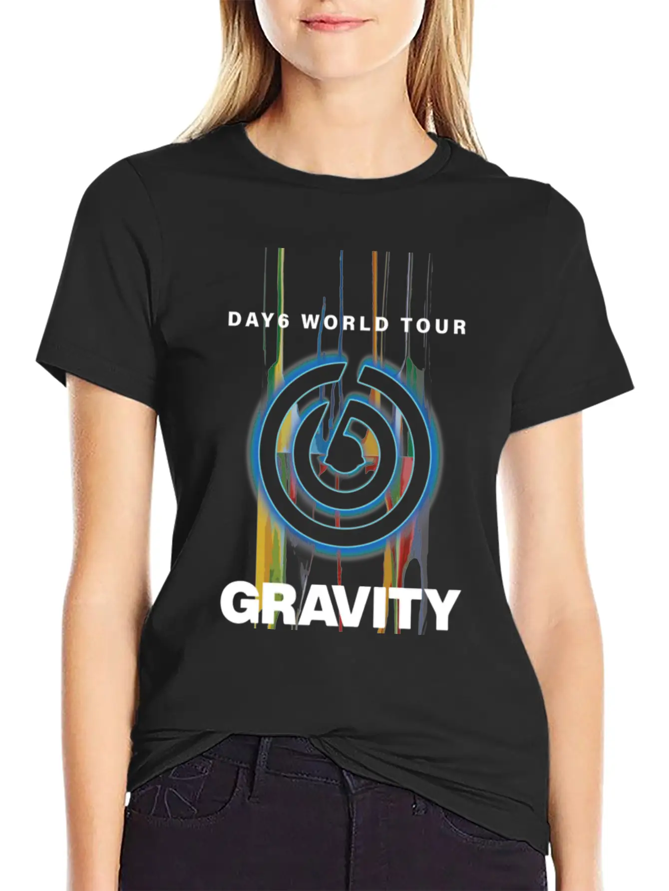 DAY6 World Tour Gravity T-Shirt Unisex Casual T-Shirt – Clean Design For Daily Comfort