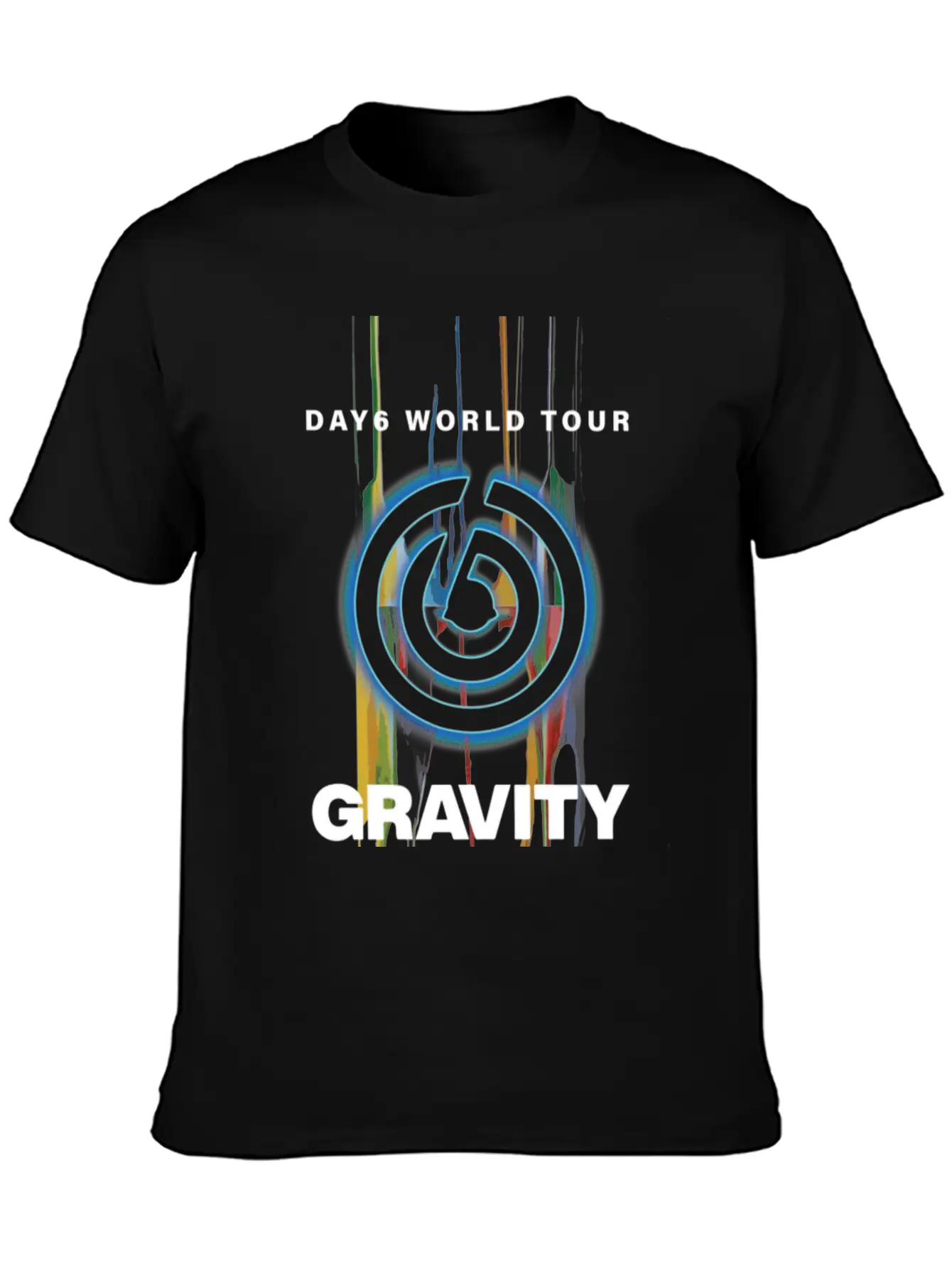 DAY6 World Tour Gravity T-Shirt Unisex Casual T-Shirt – Clean Design For Daily Comfort