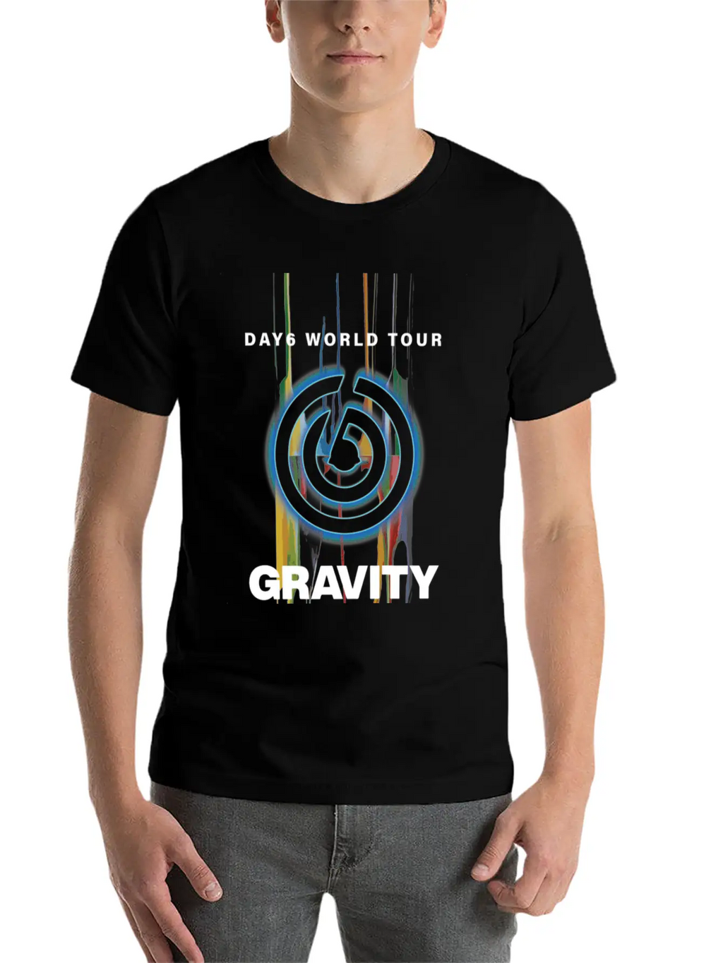 DAY6 World Tour Gravity T-Shirt Unisex Casual T-Shirt – Clean Design For Daily Comfort