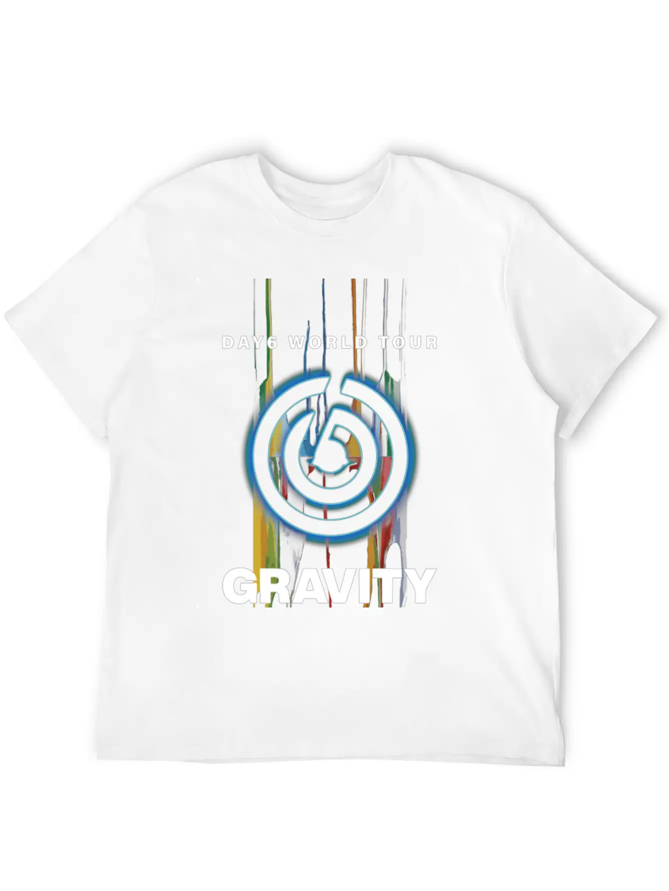 DAY6 World Tour Gravity T-Shirt Unisex Casual T-Shirt – Clean Design For Daily Comfort
