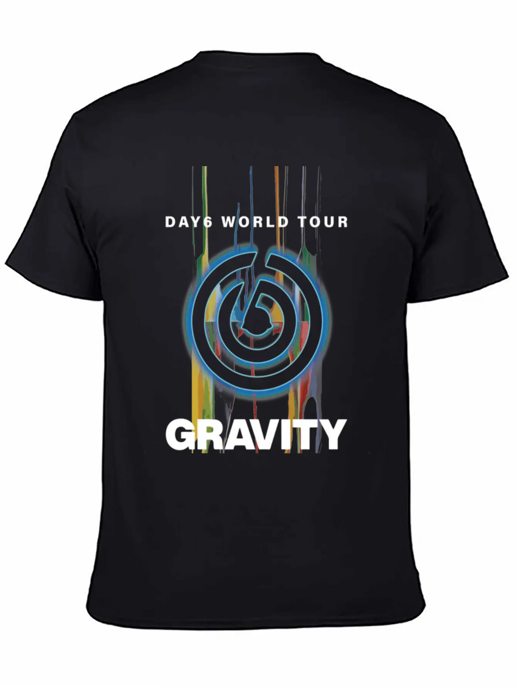 DAY6 World Tour Gravity T-Shirt Unisex Casual T-Shirt – Clean Design For Daily Comfort