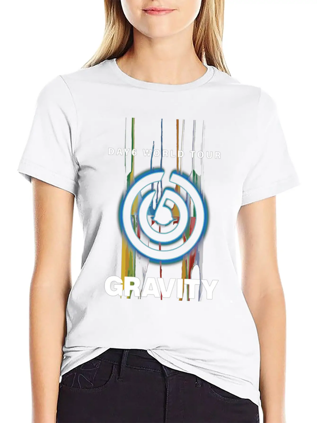 DAY6 World Tour Gravity T-Shirt Unisex Casual T-Shirt – Clean Design For Daily Comfort