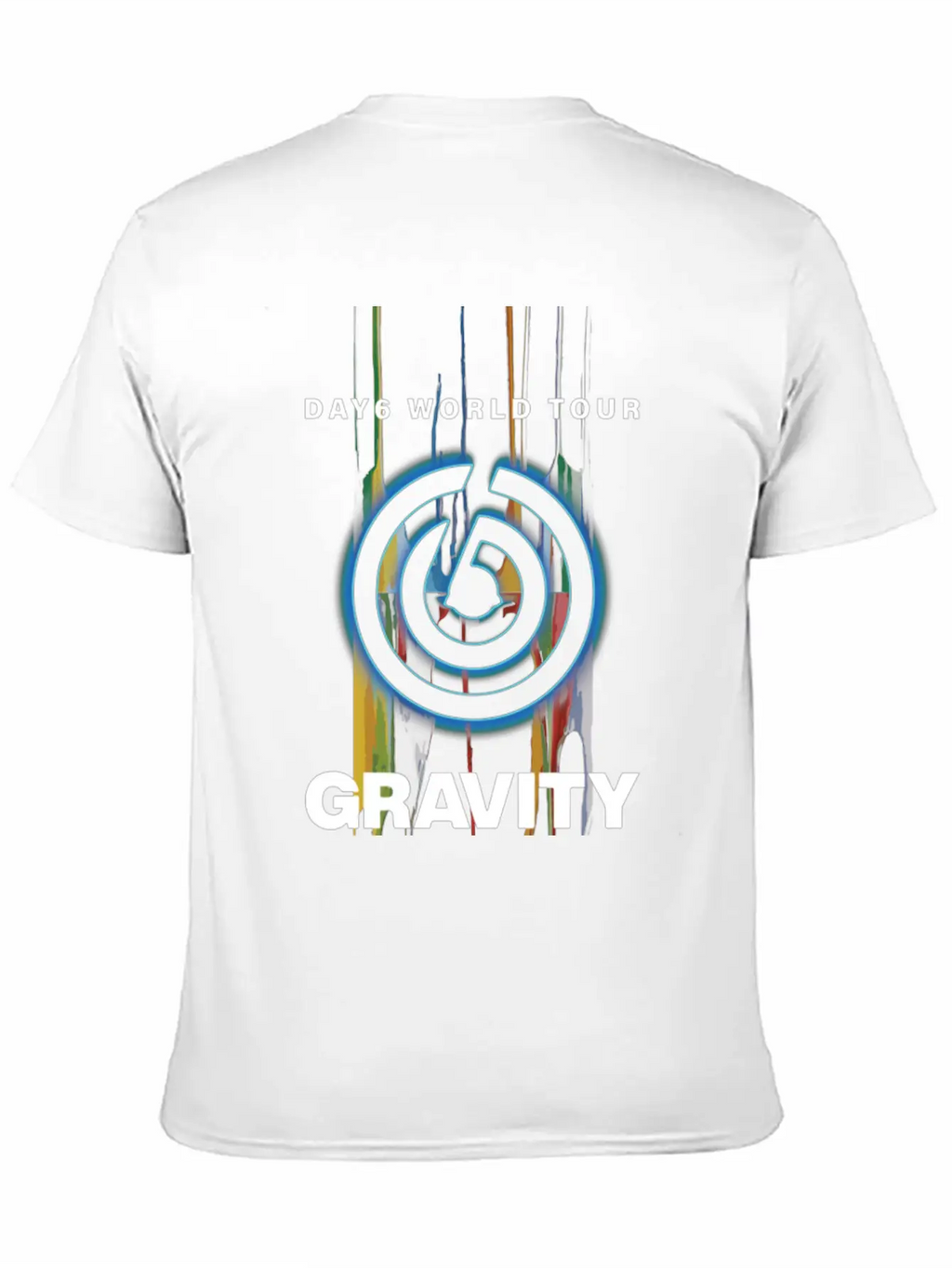 DAY6 World Tour Gravity T-Shirt Unisex Casual T-Shirt – Clean Design For Daily Comfort