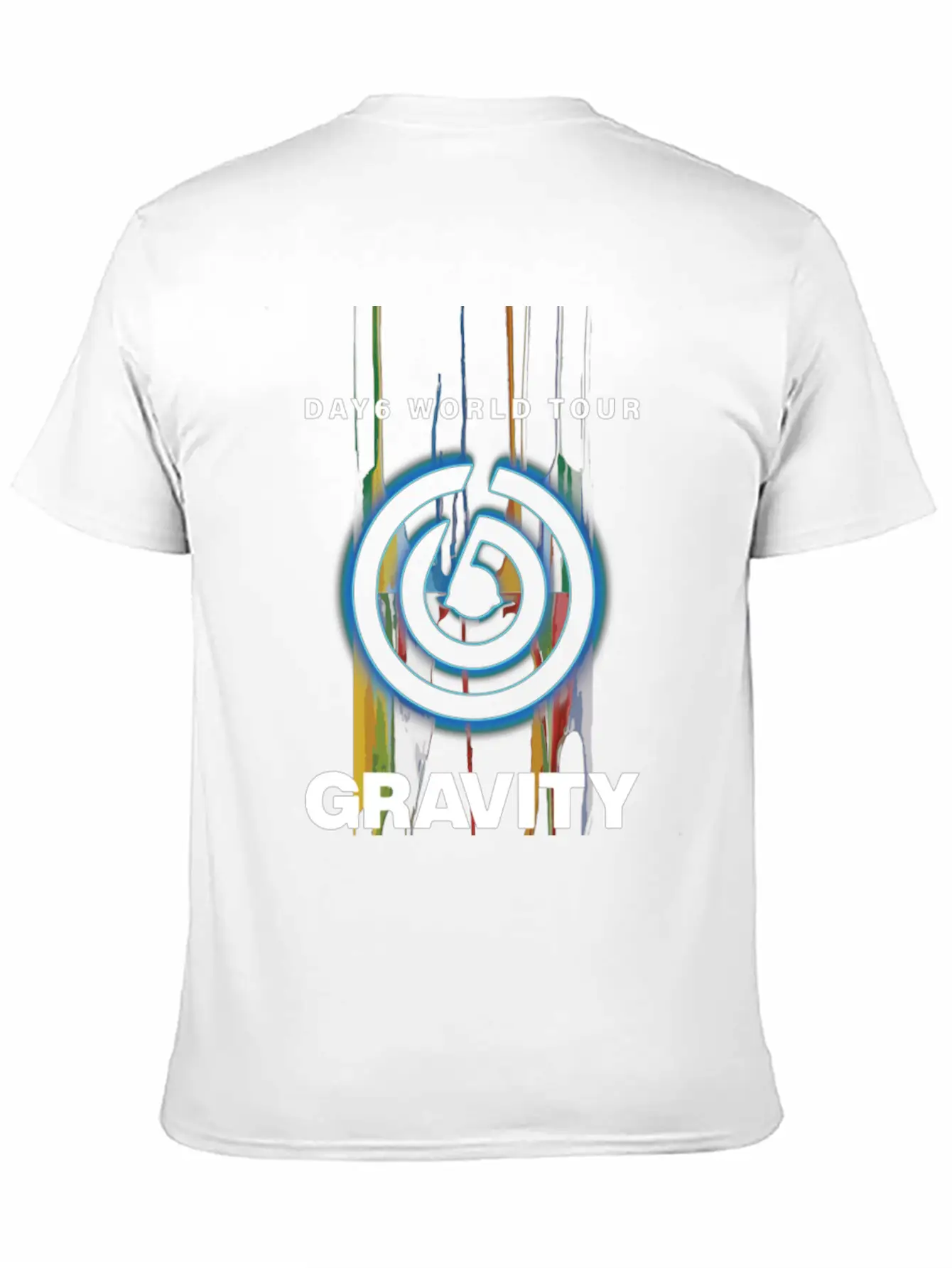 DAY6 World Tour Gravity T-Shirt Unisex Casual T-Shirt – Clean Design For Daily Comfort