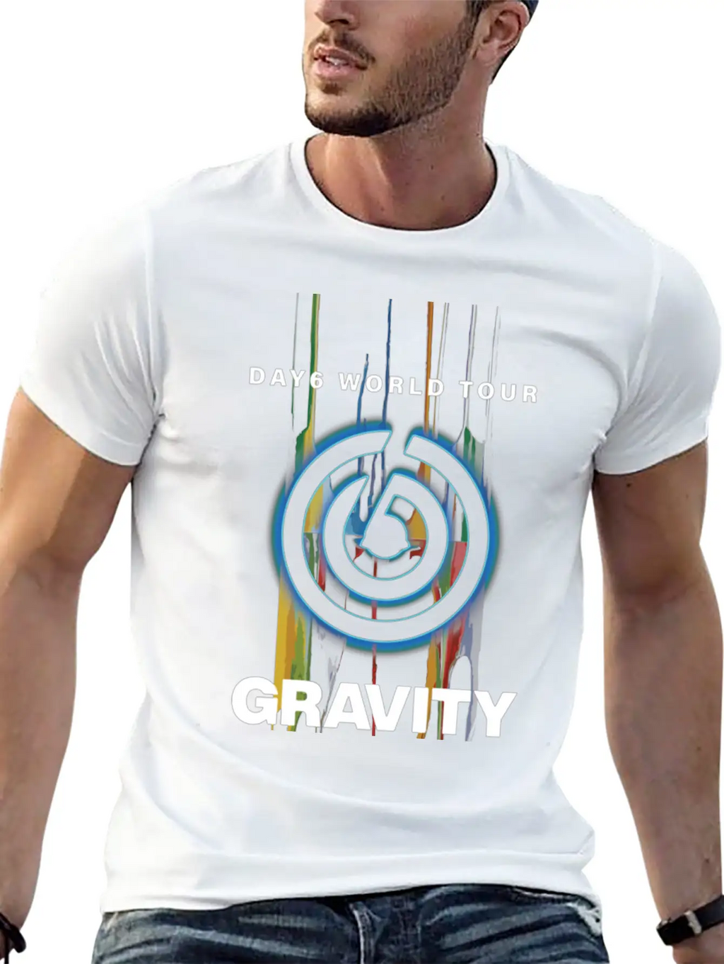 DAY6 World Tour Gravity T-Shirt Unisex Casual T-Shirt – Clean Design For Daily Comfort