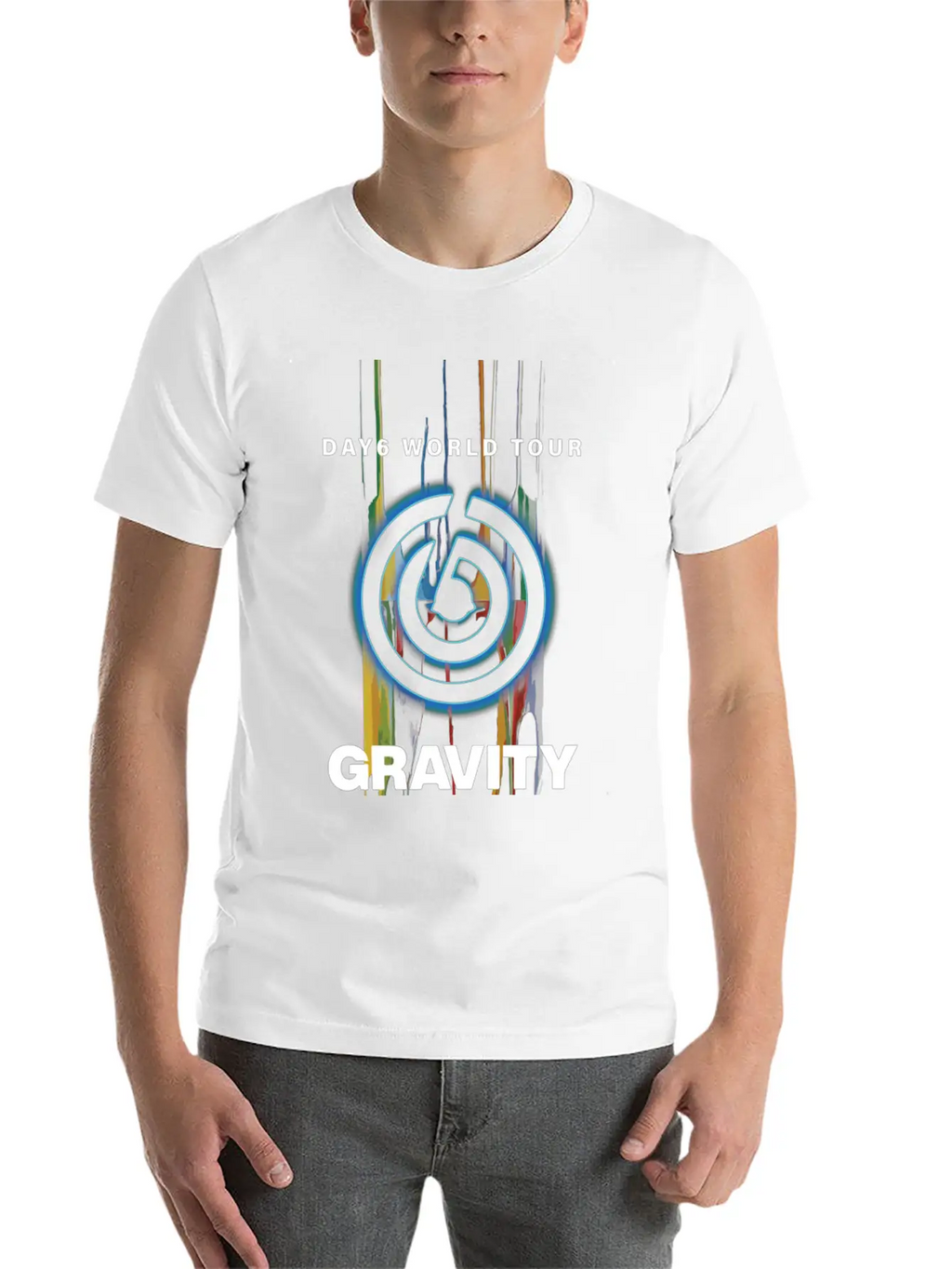 DAY6 World Tour Gravity T-Shirt Unisex Casual T-Shirt – Clean Design For Daily Comfort