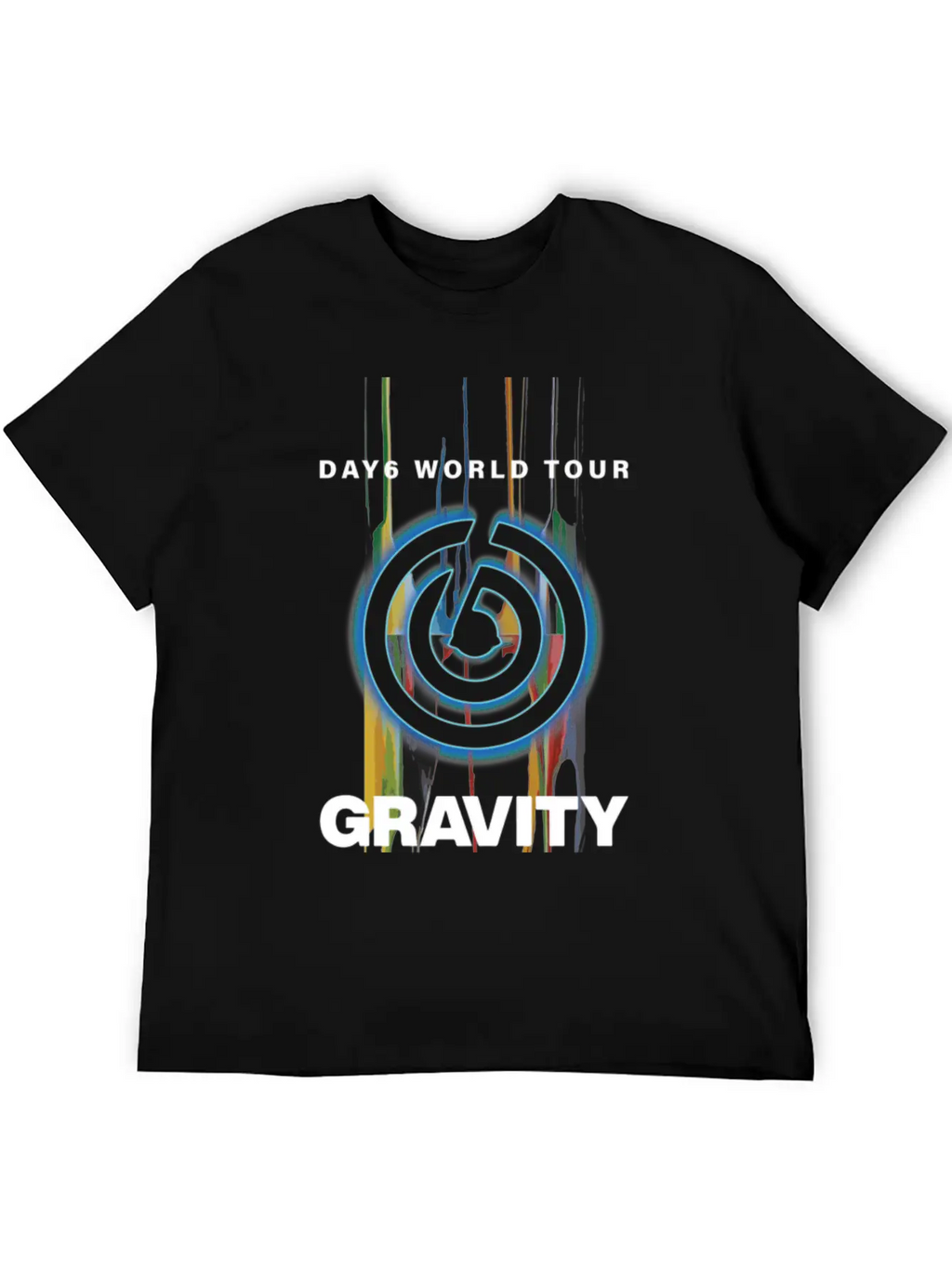 DAY6 World Tour Gravity T-Shirt Unisex Casual T-Shirt – Clean Design For Daily Comfort