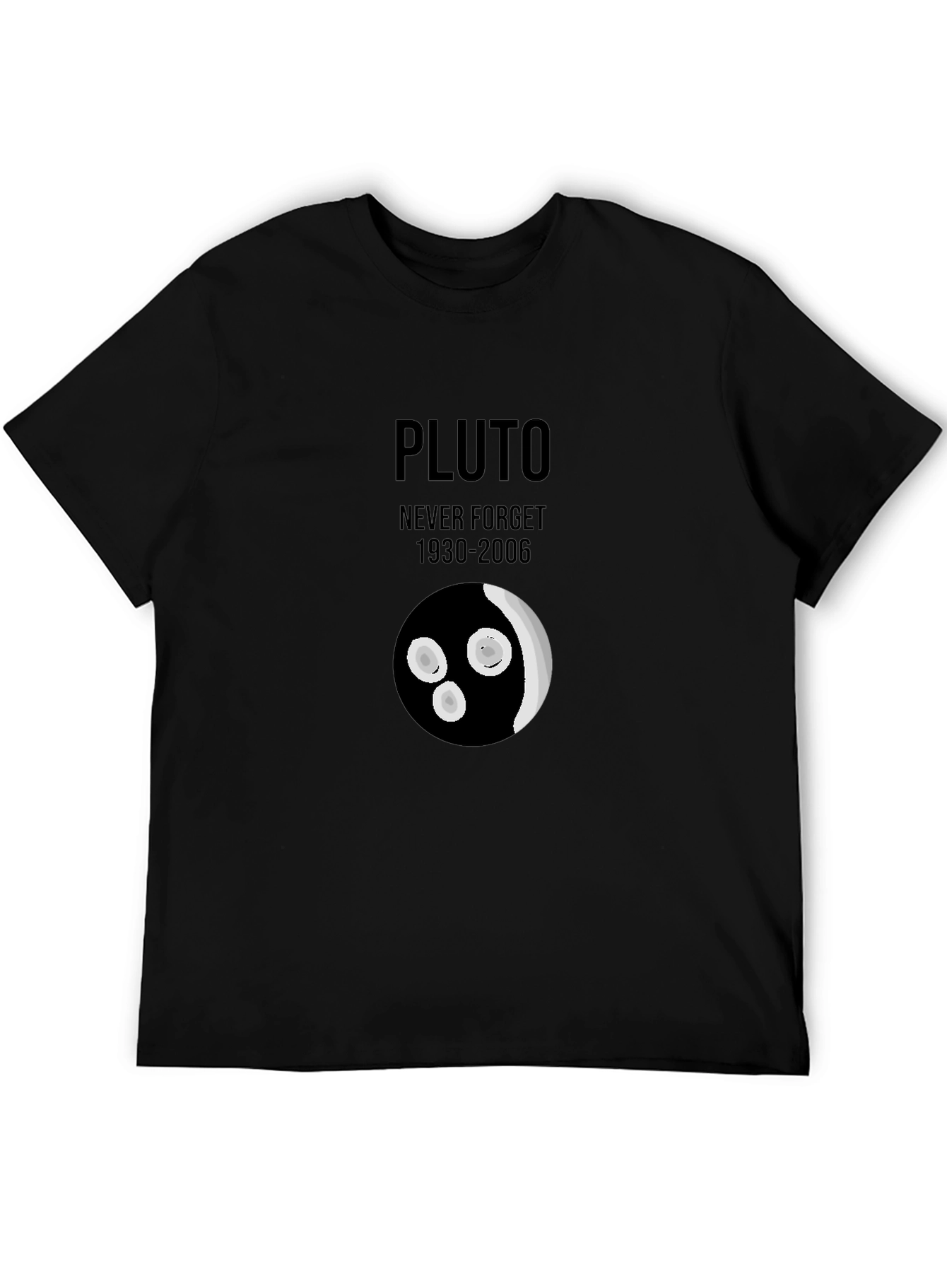 Pluto Never Forget T-Shirt - Retro Graphic Tee
