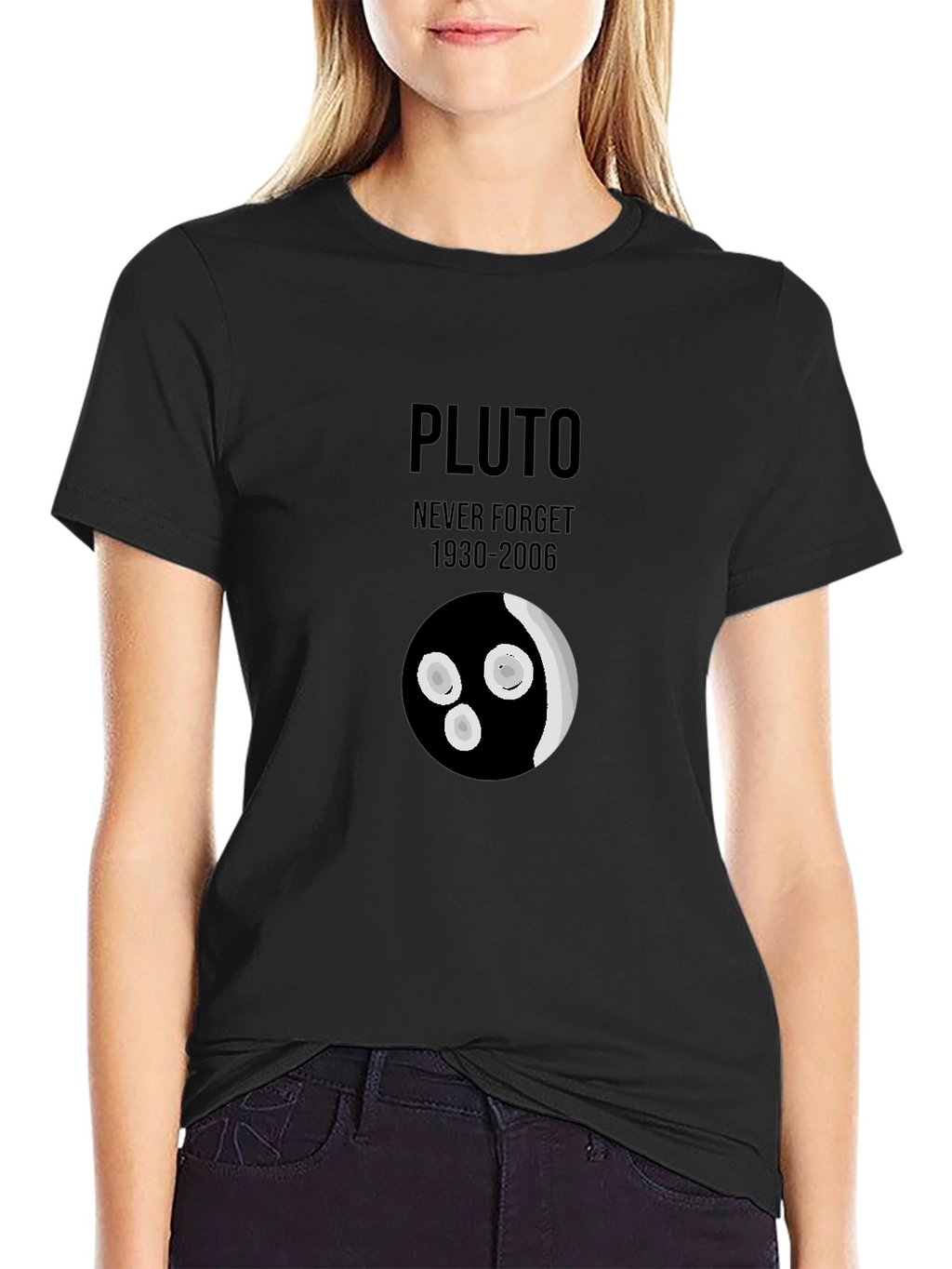 Pluto Never Forget T-Shirt - Retro Graphic Tee