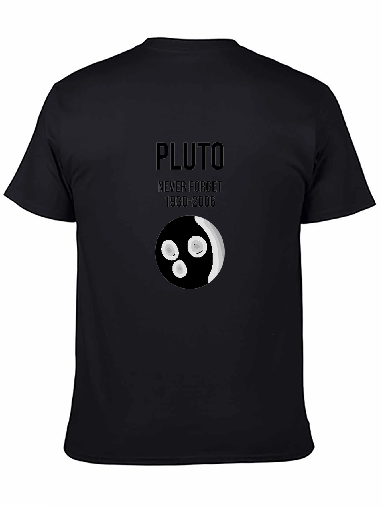 Pluto Never Forget T-Shirt - Retro Graphic Tee