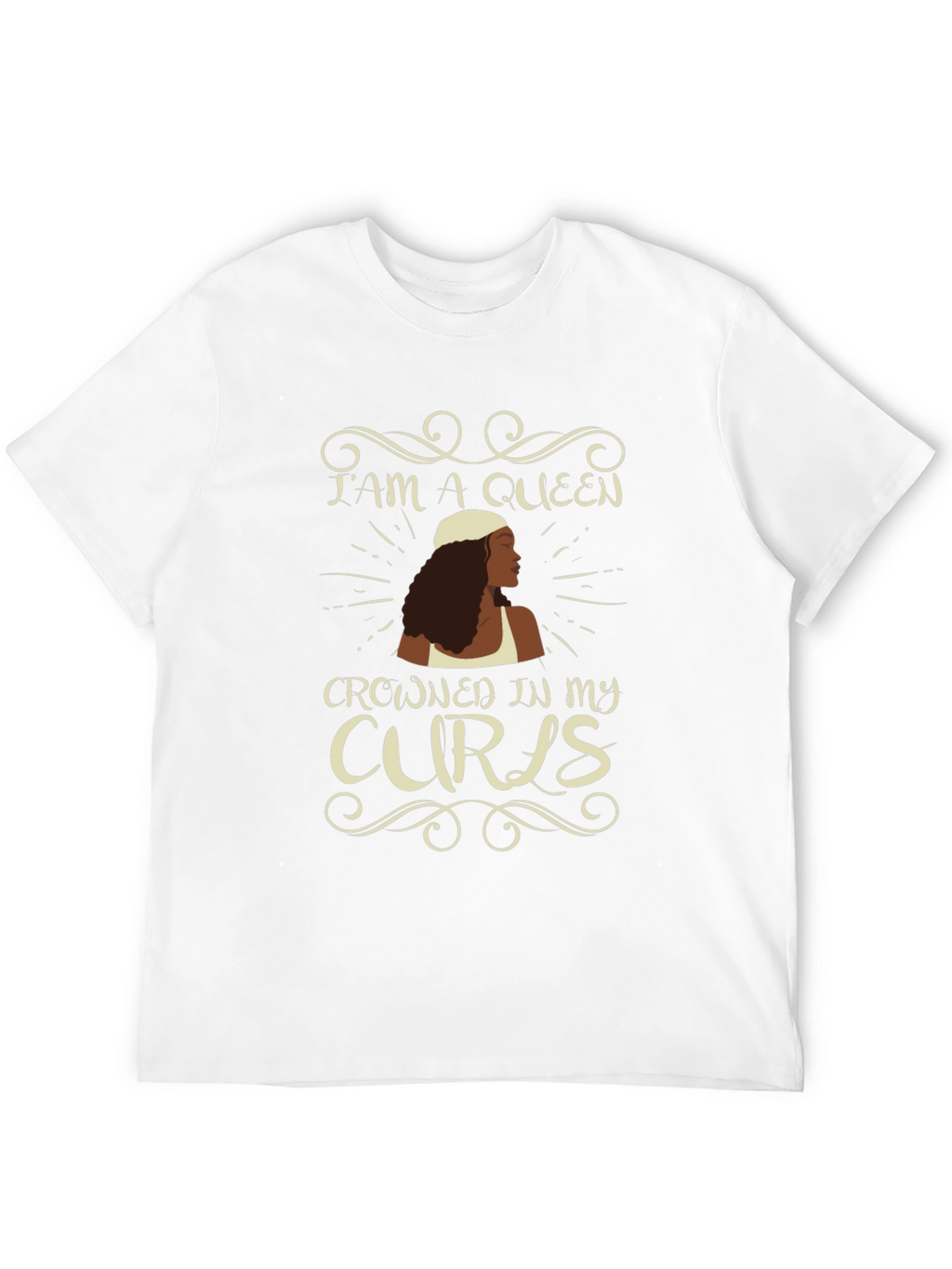 Queen of Curls Graphic Tee