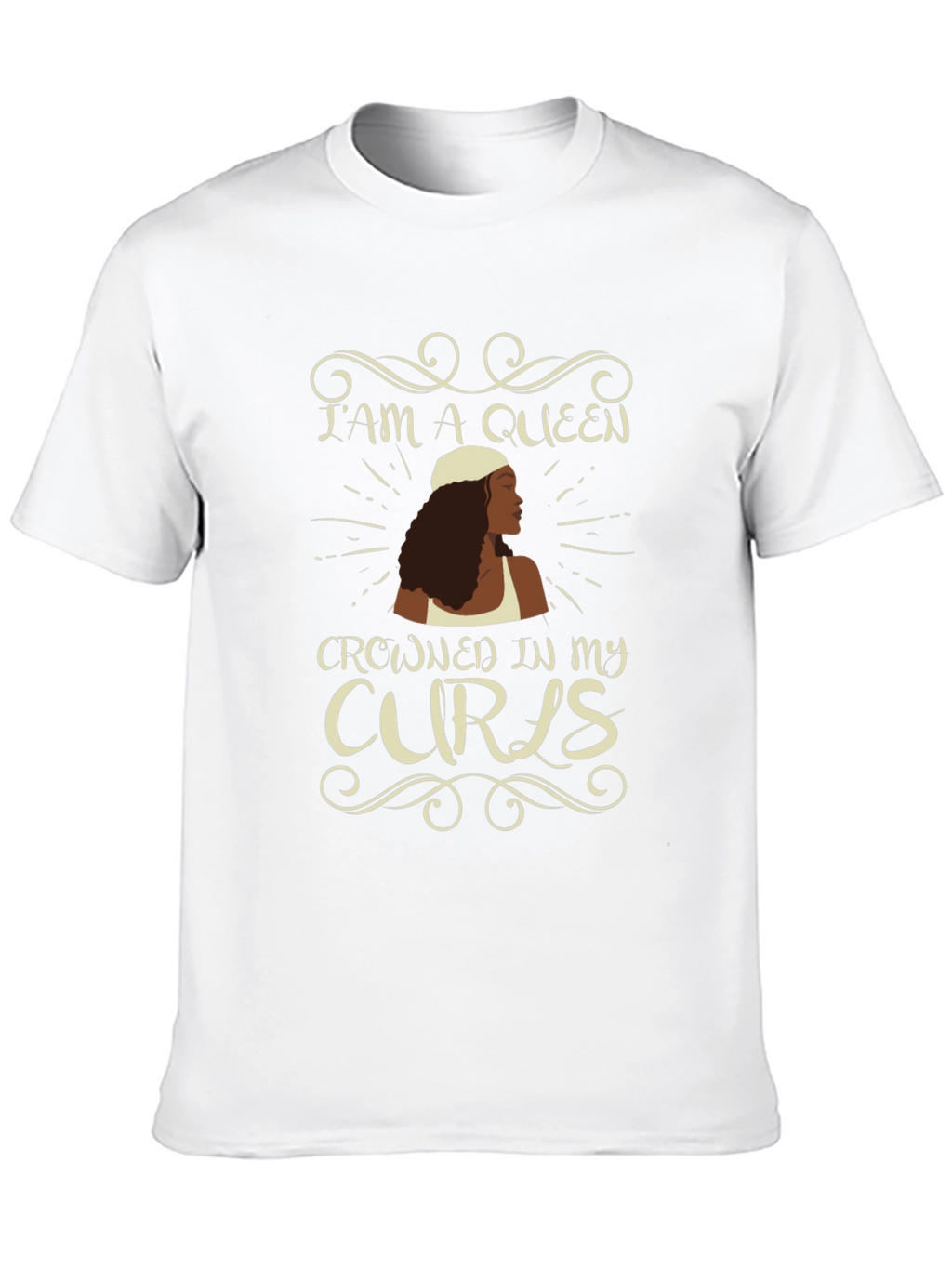 Queen of Curls Graphic Tee