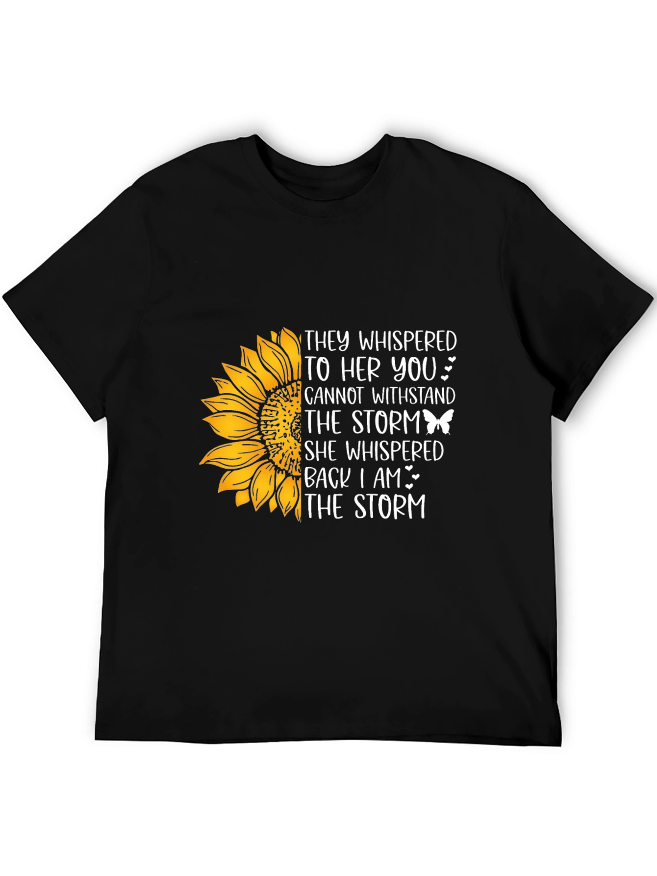Sunflower I am the Storm Graphic Tee - Black