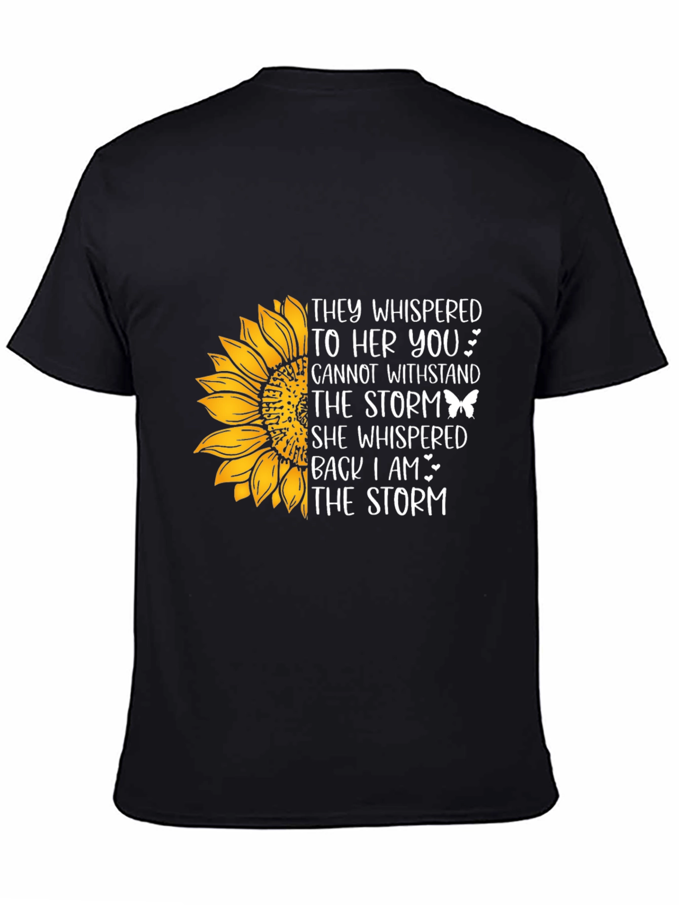 Sunflower I am the Storm Graphic Tee - Black