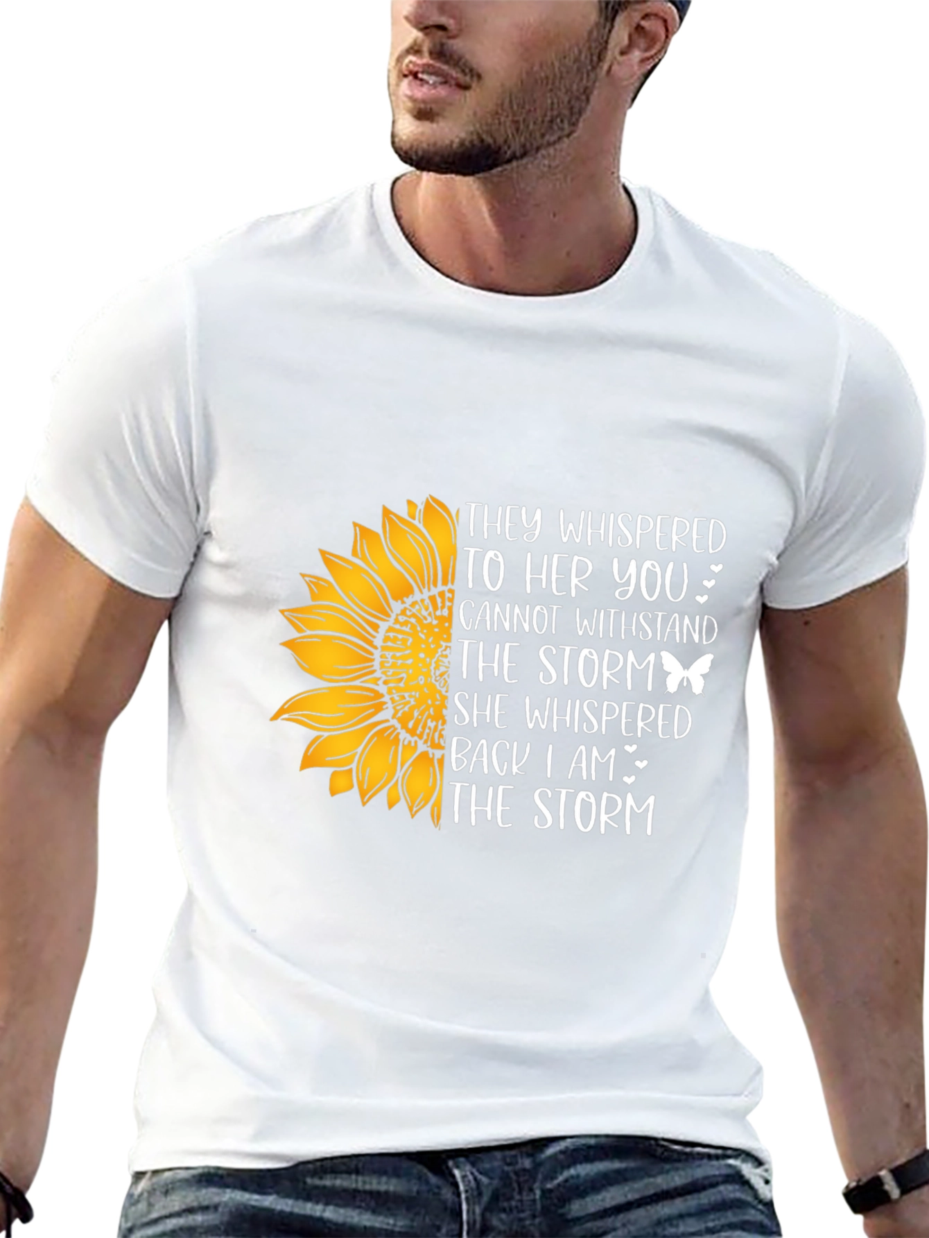 Sunflower I am the Storm Graphic Tee - Black