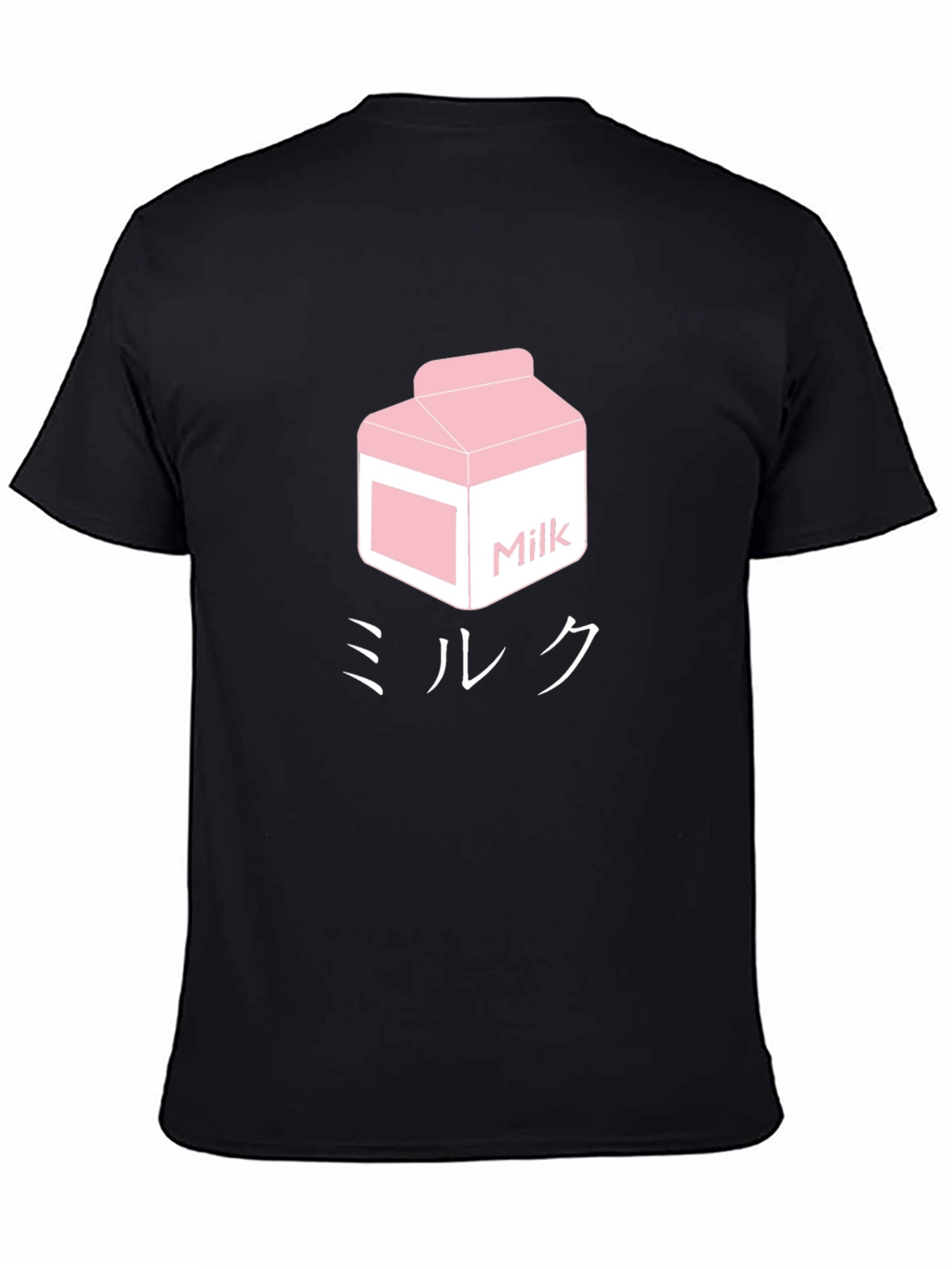 Milk Carton Graphic Tee - Kawaii Style