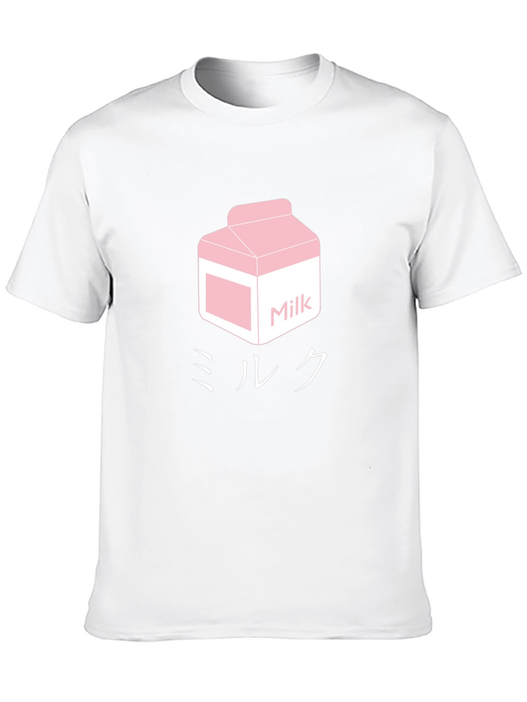 Milk Carton Graphic Tee - Kawaii Style