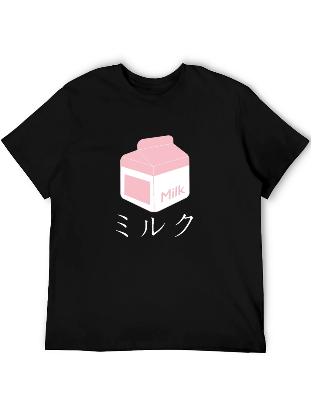 Milk Carton Graphic Tee - Kawaii Style