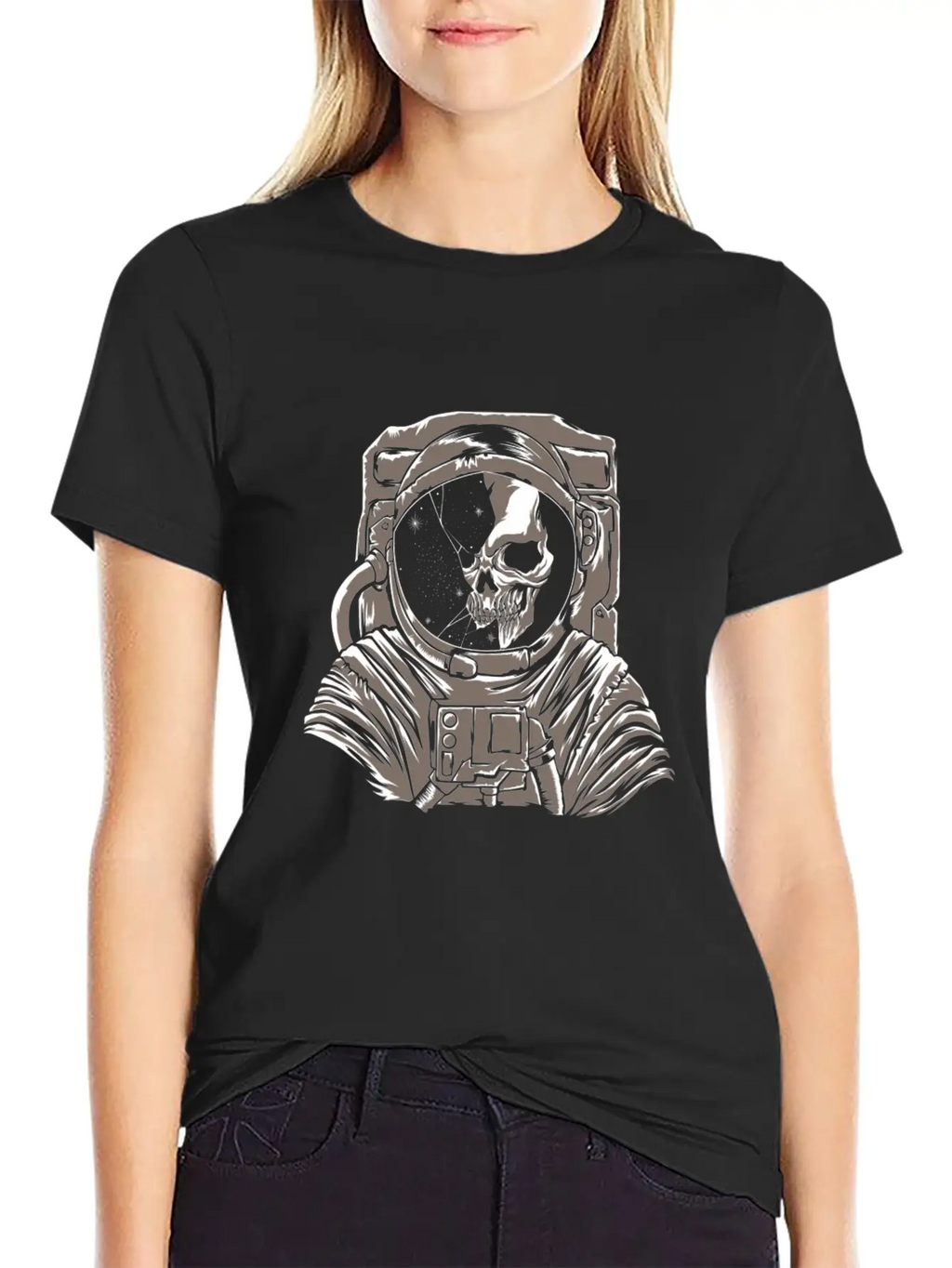 Dead Astronaut Forgotten In Space Galaxy Explorer Breathable Soft Cotton T-Shirt – Timeless Casual Look