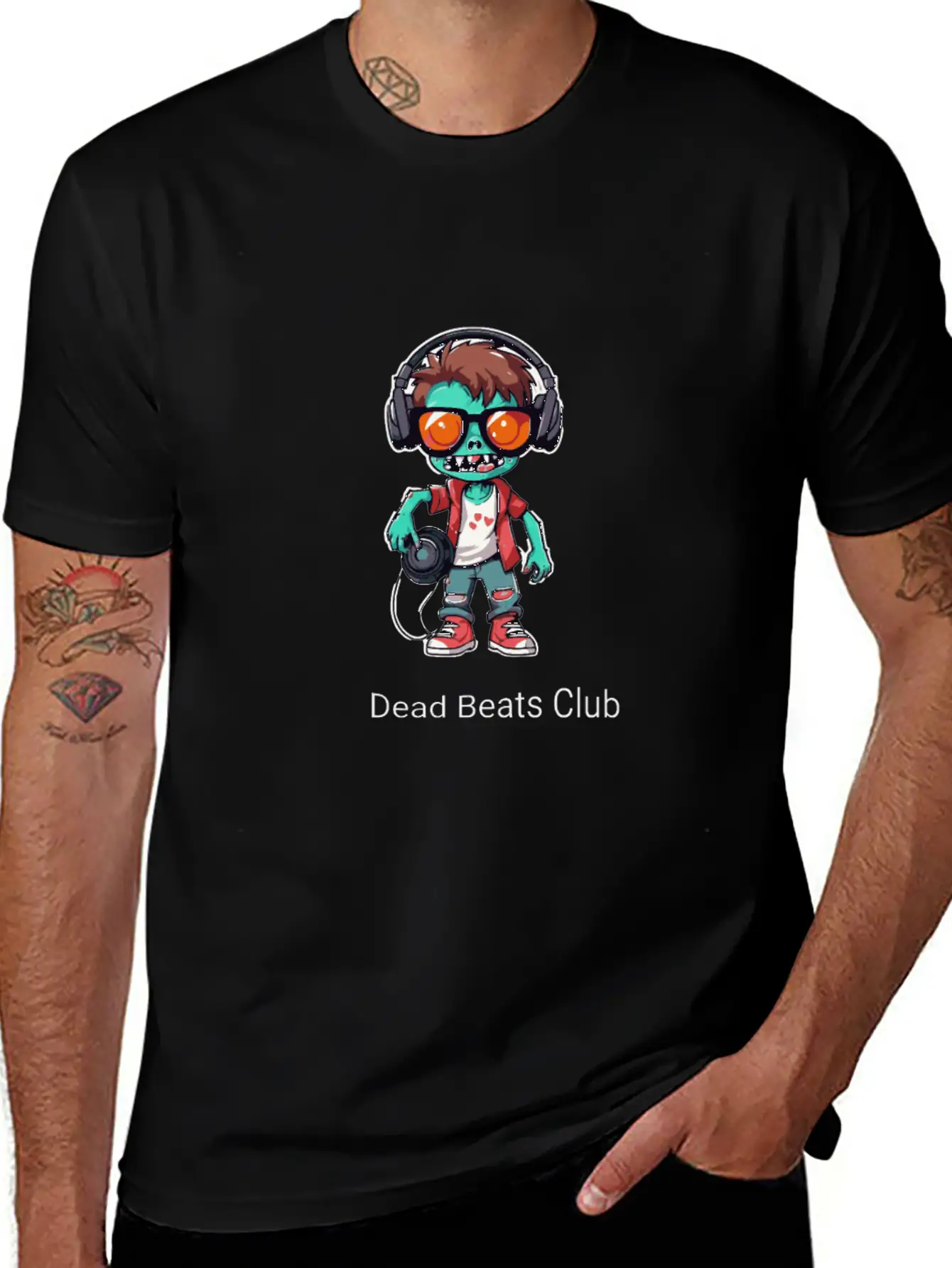 Dead Beats Club Unisex Casual T-Shirt – Clean Design For Daily Comfort