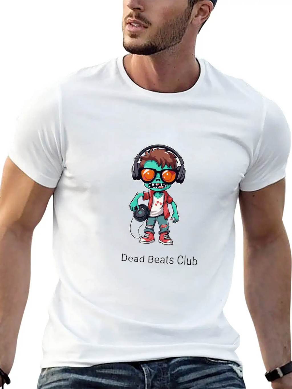 Dead Beats Club Unisex Casual T-Shirt – Clean Design For Daily Comfort
