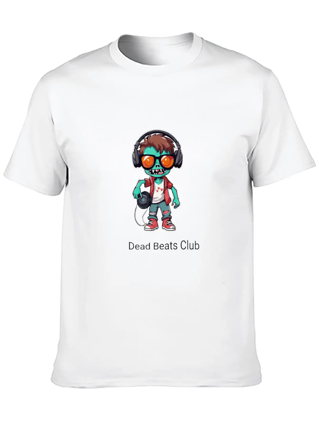 Dead Beats Club Unisex Casual T-Shirt – Clean Design For Daily Comfort