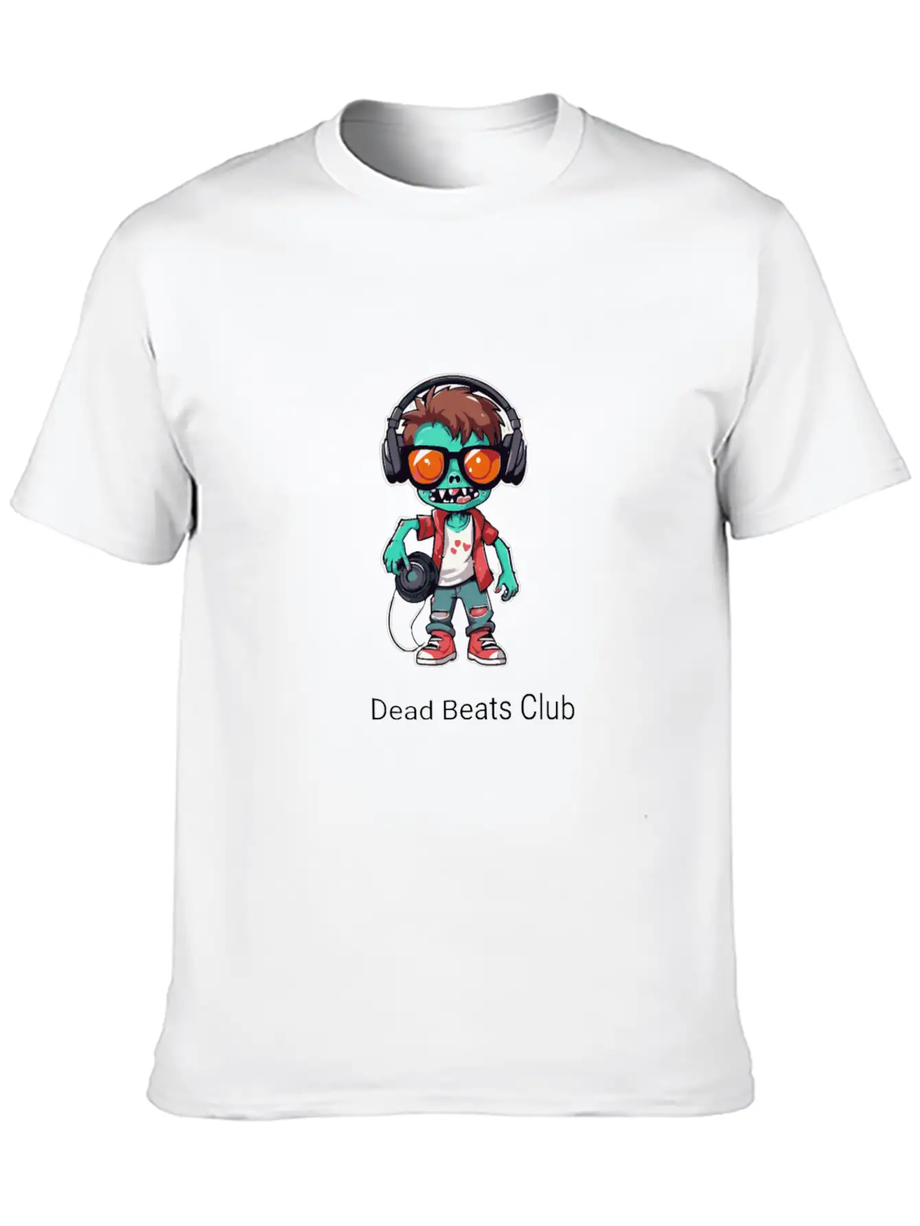 Dead Beats Club Unisex Casual T-Shirt – Clean Design For Daily Comfort