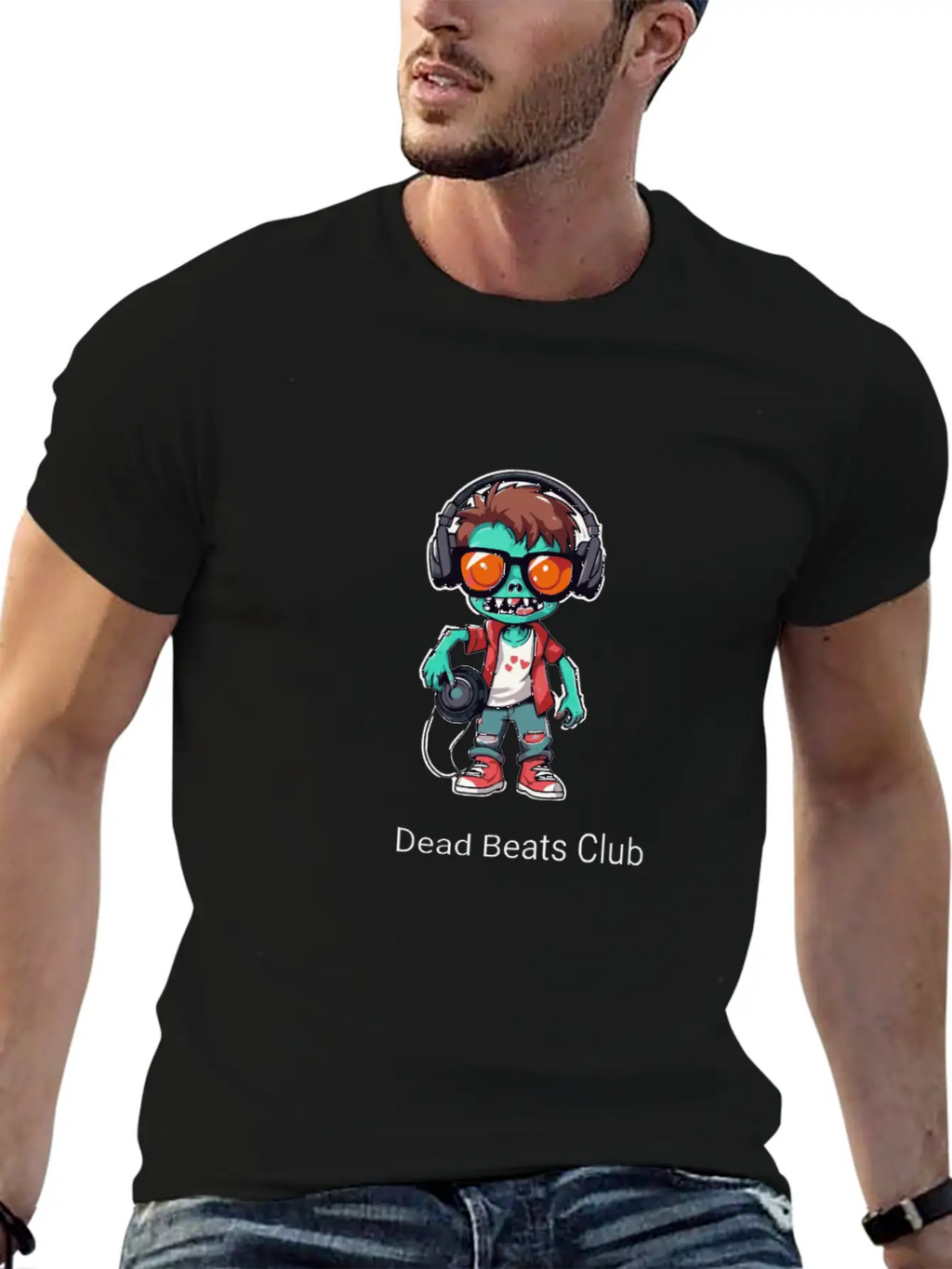 Dead Beats Club Unisex Casual T-Shirt – Clean Design For Daily Comfort